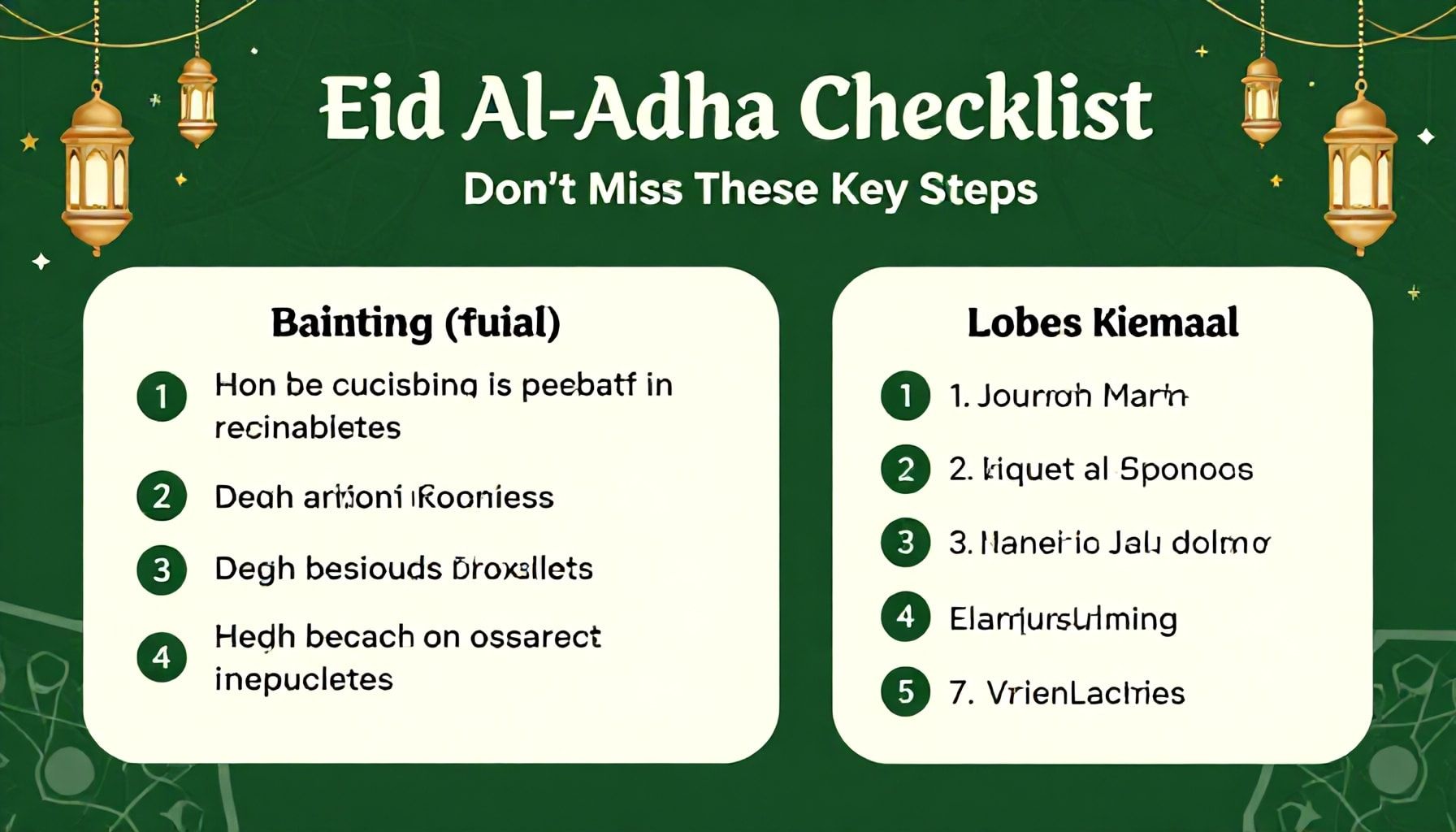 Your Ultimate 2025 Kurban Bayramı Checklist: Don’t Miss These Key Steps*