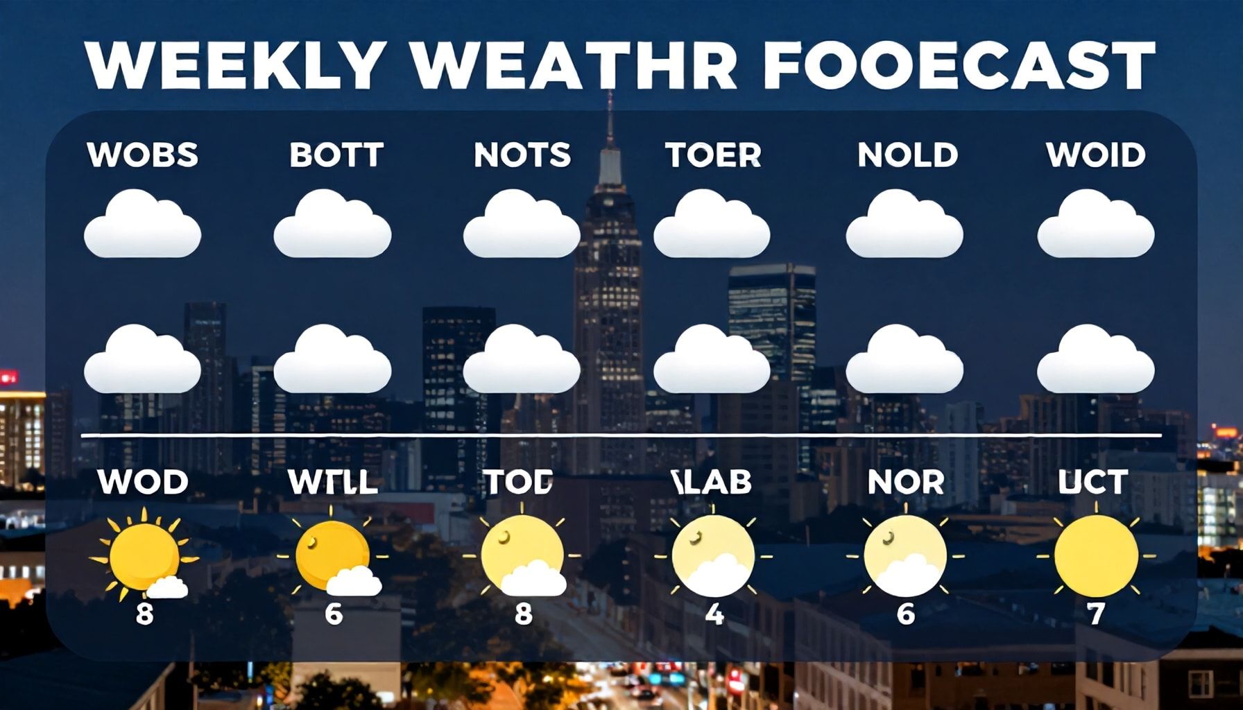Ordu'nun Hava Durumunun Hafta İçi Tahminlerinde Dikkat Çekici Noktalar*