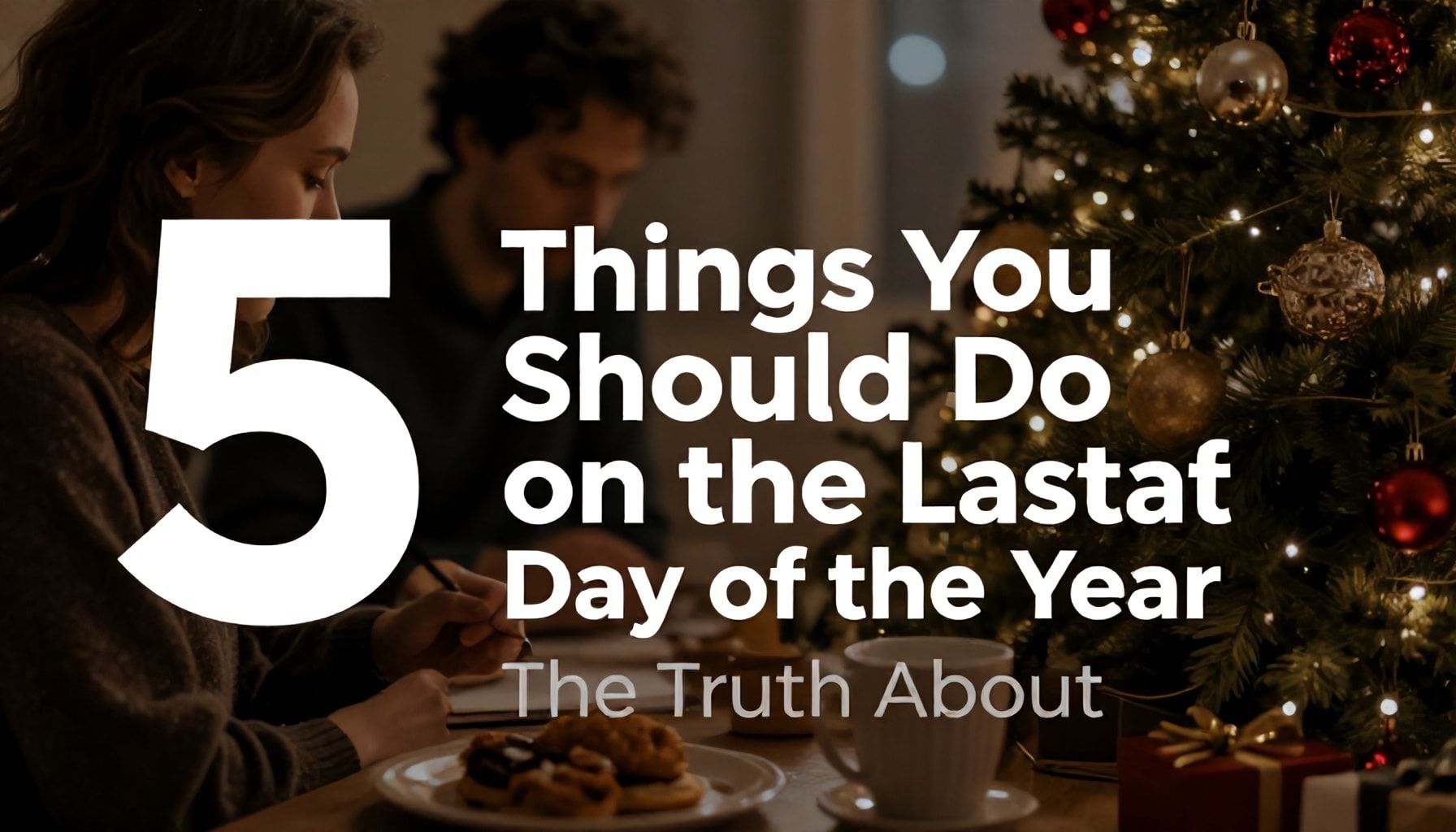 Yılın Son Gününde Yapmanız Gereken 5 Şey: The Truth About*