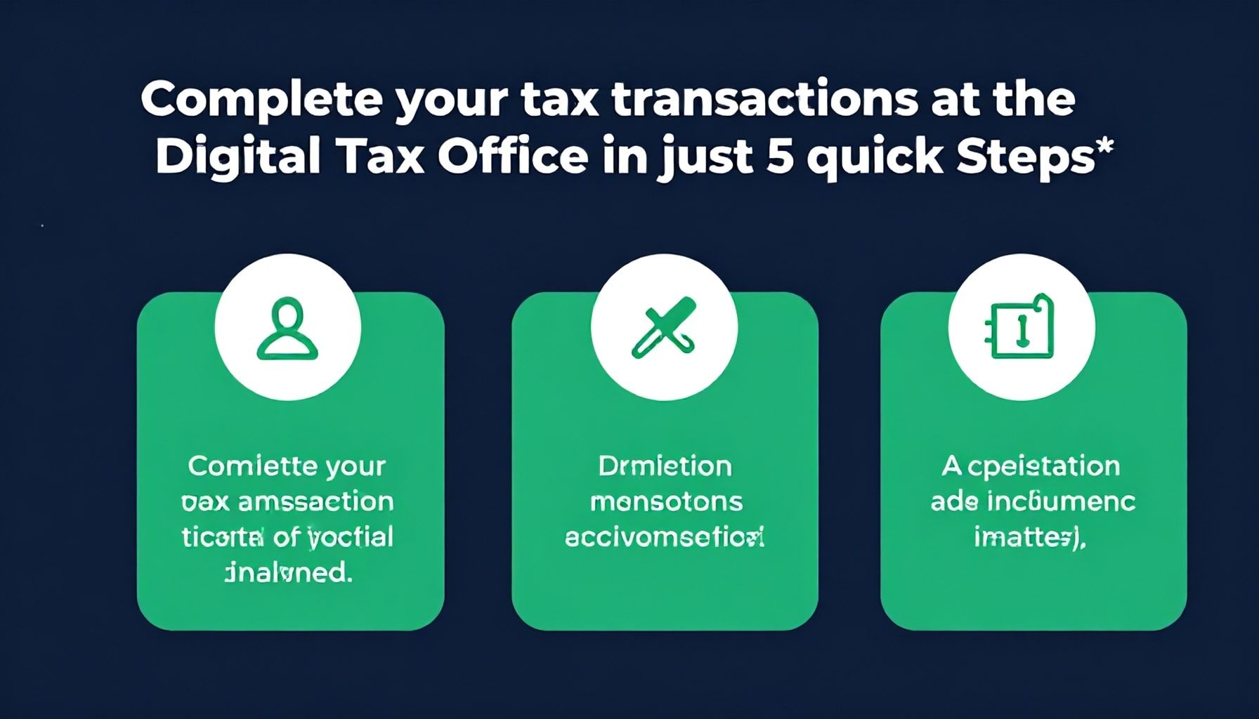 Dijital Vergi Dairesi’nde Vergi İşlemlerinizi 5 Adımda Hızlı Tamamlayın*
