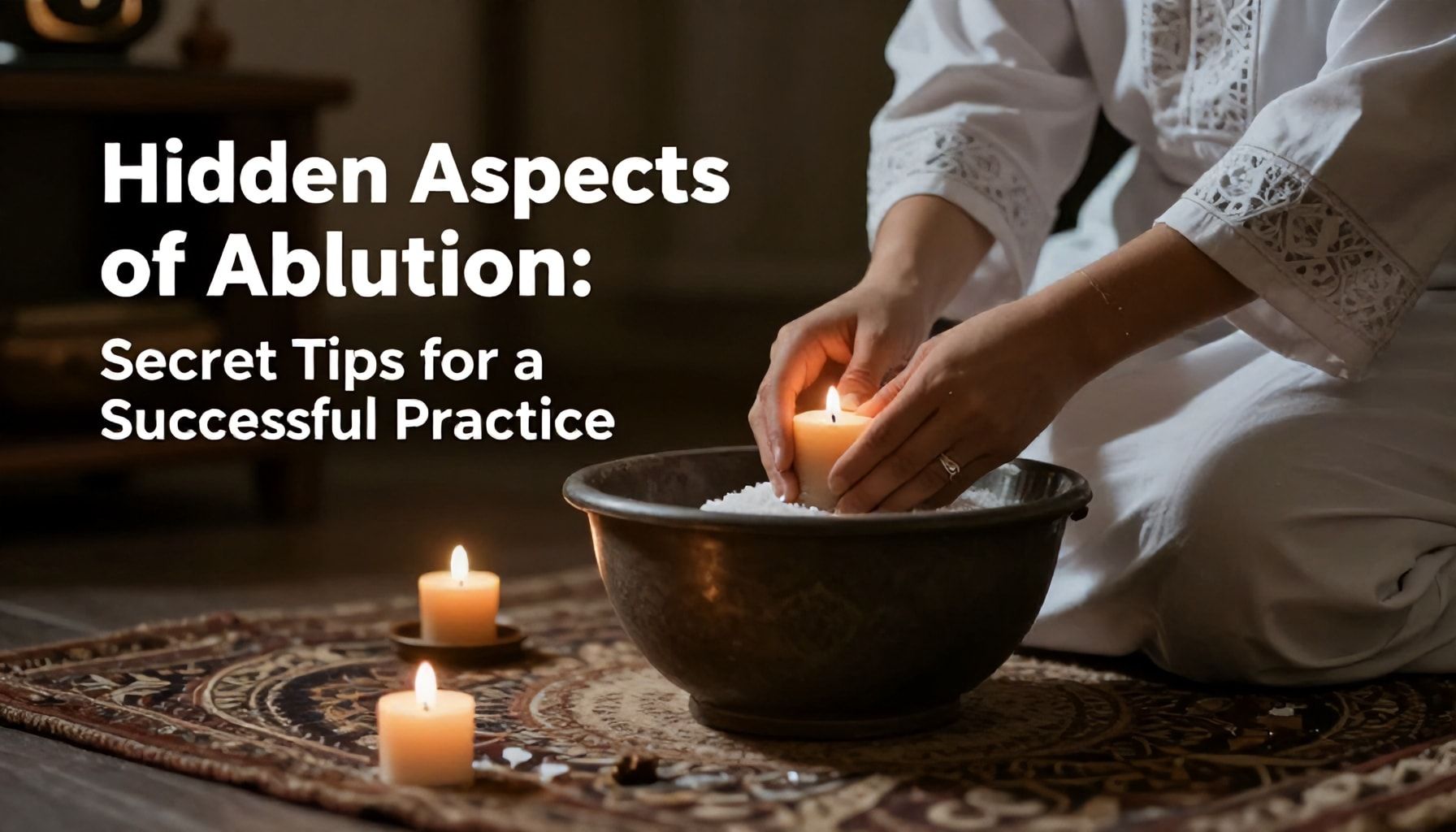 Abdestin Bilinmeyen Yönleri: Başarılı Uygulama İçin Gizli İpucular*