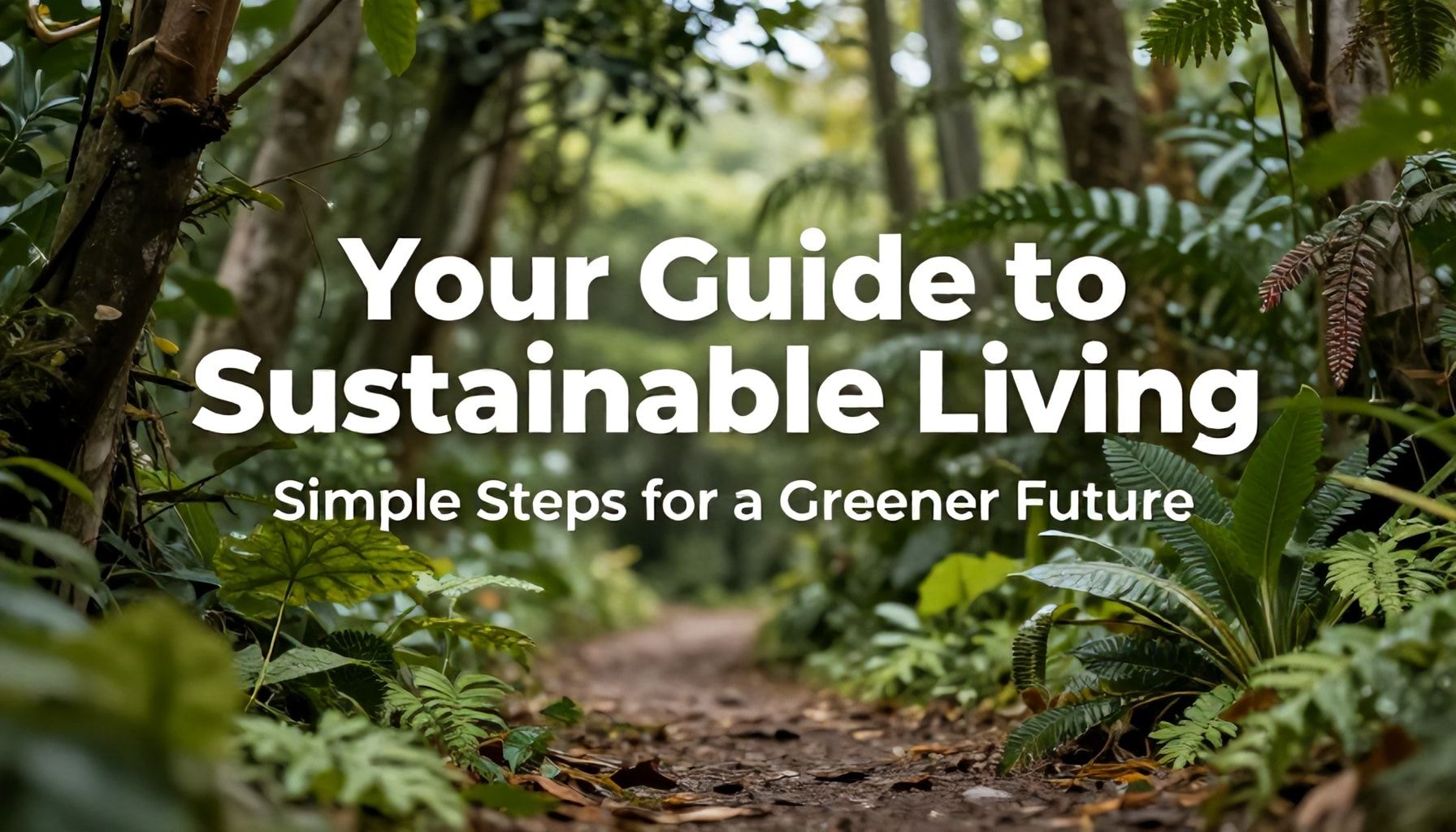 Your Guide to Sustainable Living: Simple Steps for a Greener Future*