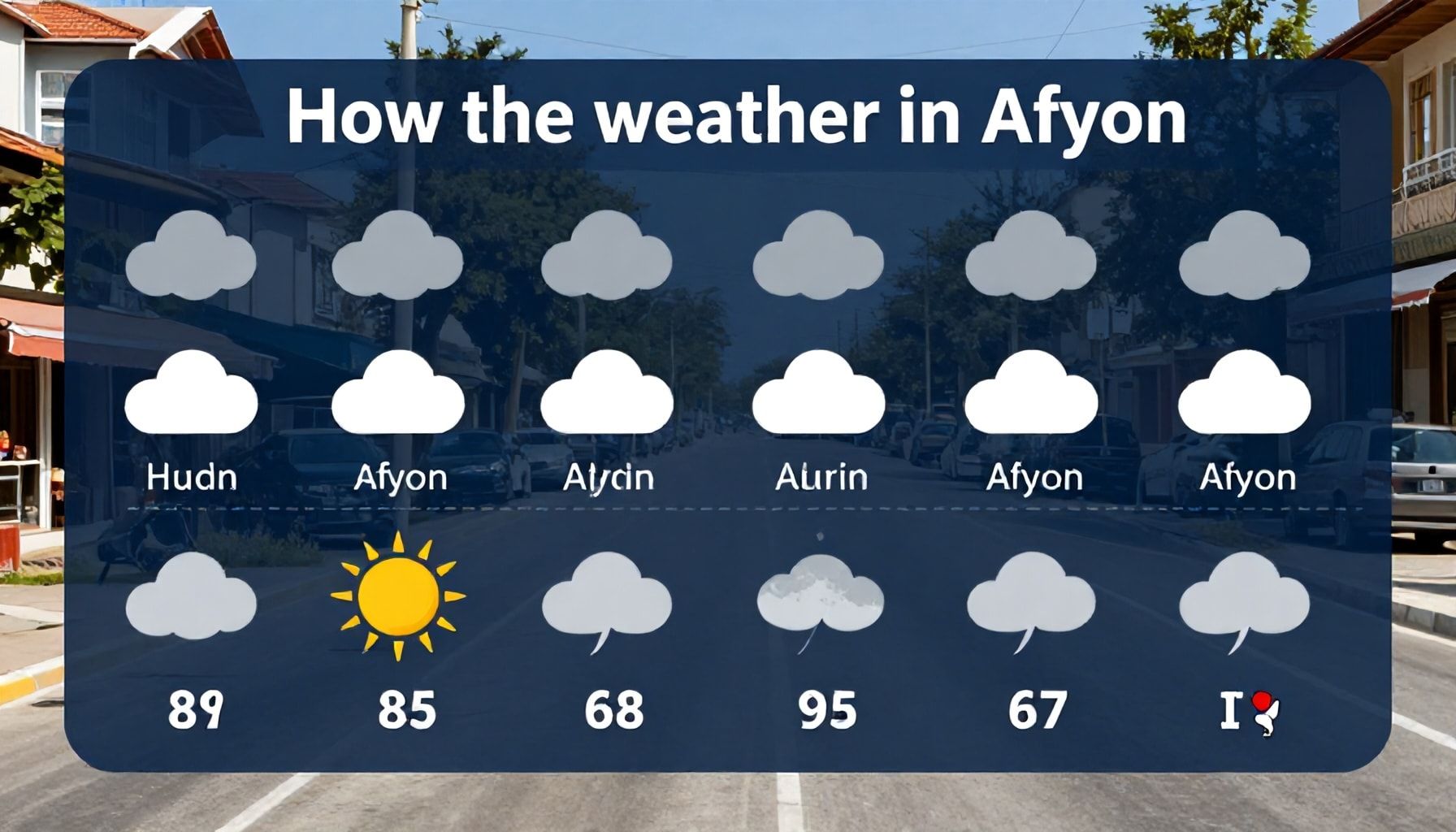 Afyon Hava Durumu Nasıl Kontrol Edilir?*