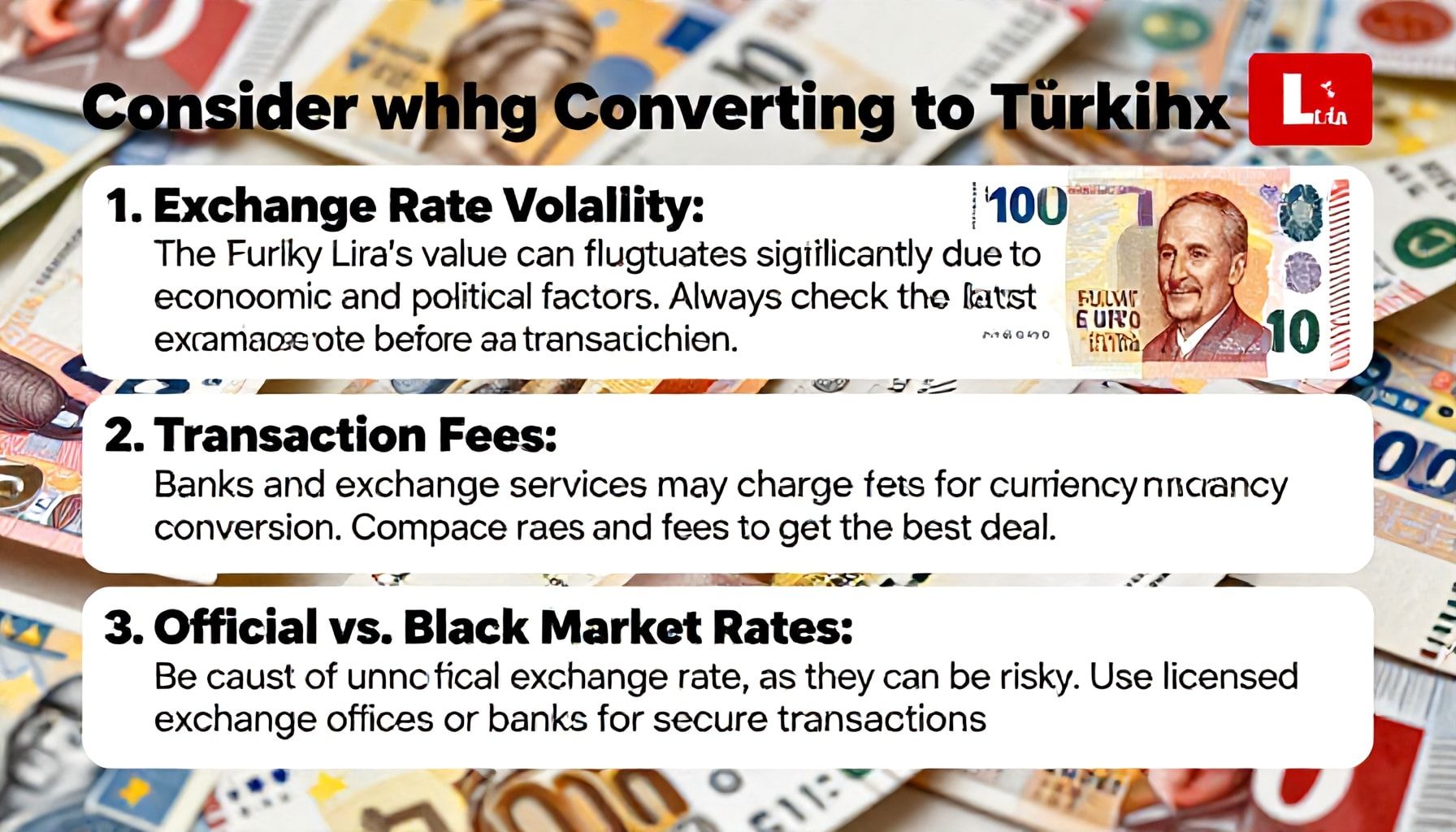 Eurosu TL'ye Çevirirken Dikkat Etmeniz Gereken 3 Ana Nokta*