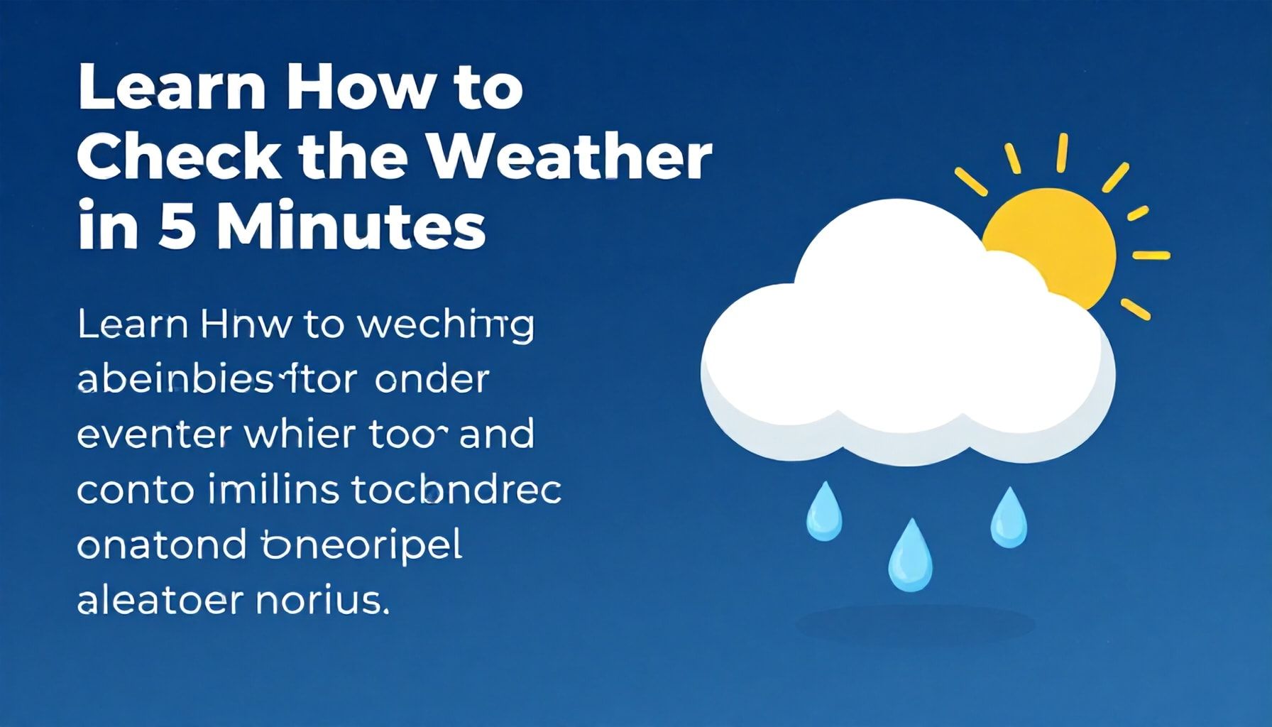 5 Dakikada Aydın Hava Durumunu Kontrol Etmeyi Öğrenin*