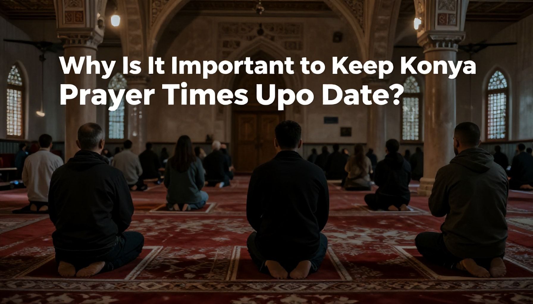 Neden Konya Namaz Vakitlerini Güncel Tutmak Önemlidir?*