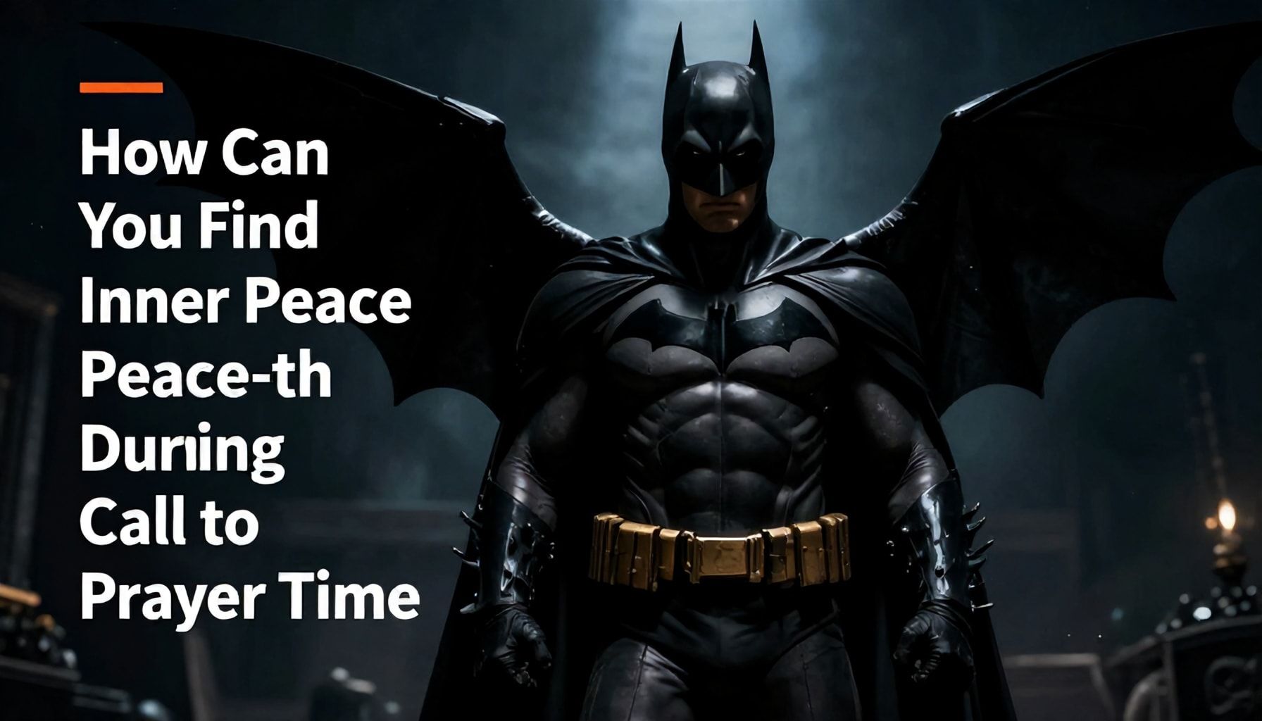 Batman Ezan Vakti'nde Ruhun Sessizliğini Nasıl Bulursun?*