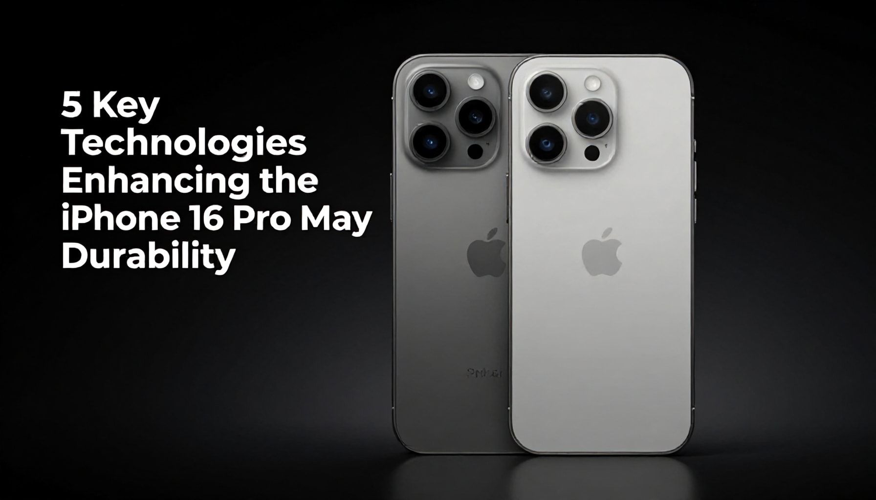 16 Pro Max'ın Dayanıklılığını Artıran 5 Ana Teknoloji"*