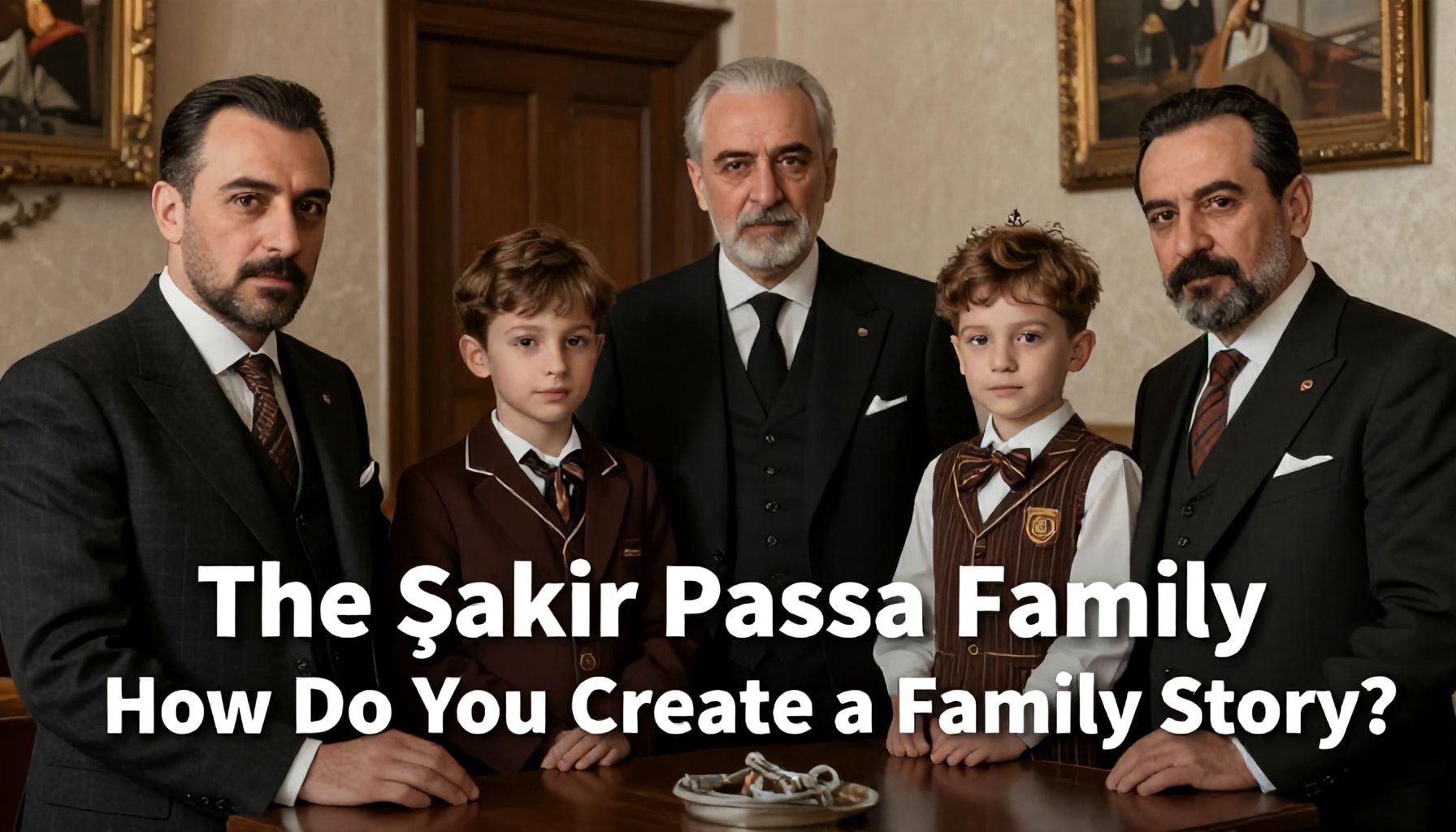 Şakir Paşa Ailesi: Nasıl Bir Aile Hikayesini Yaratır?*