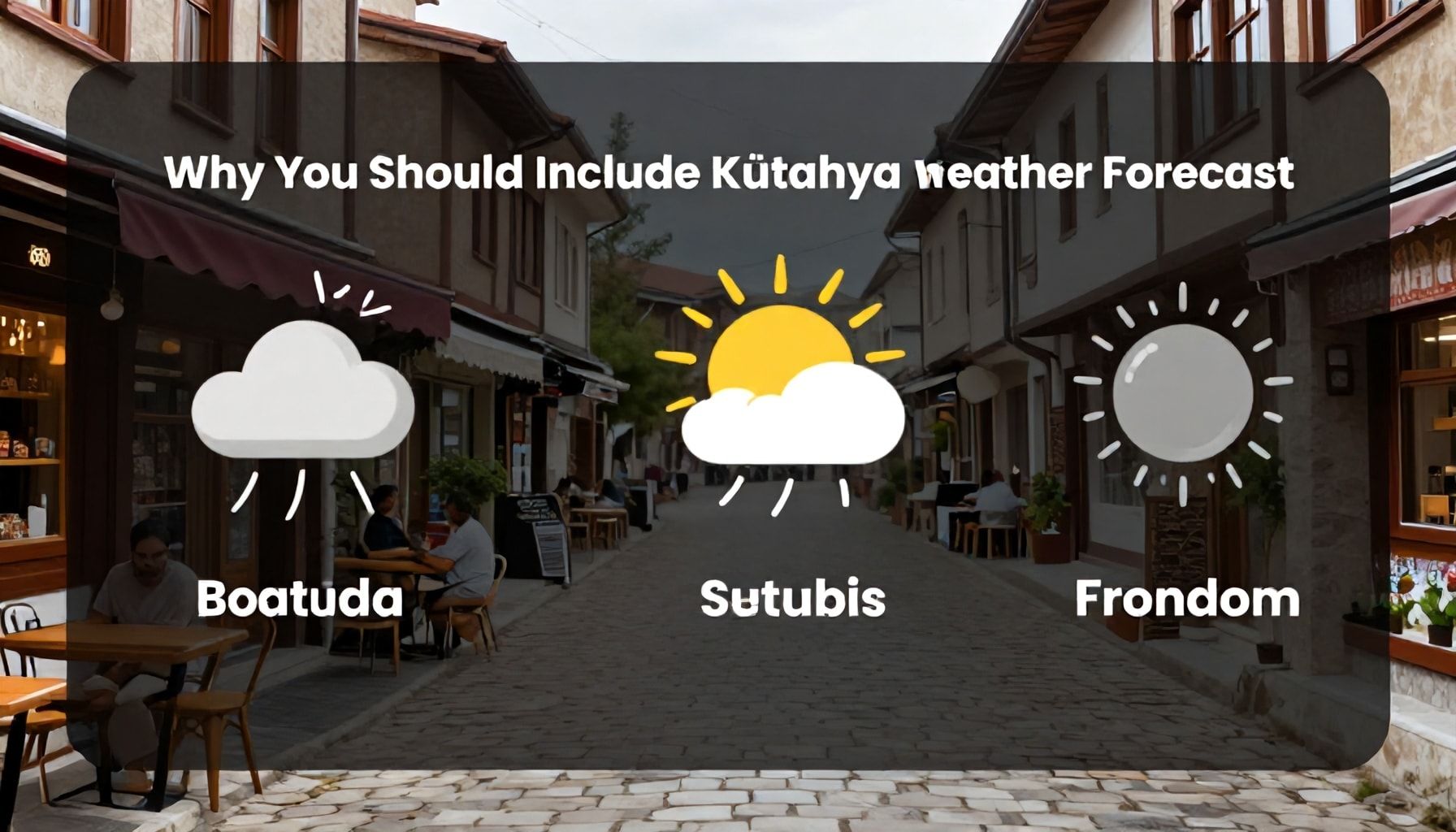 Neden Kütahya Hava Durumu Prognozunu Günlük Planınıza Dahil Etmelisiniz?*