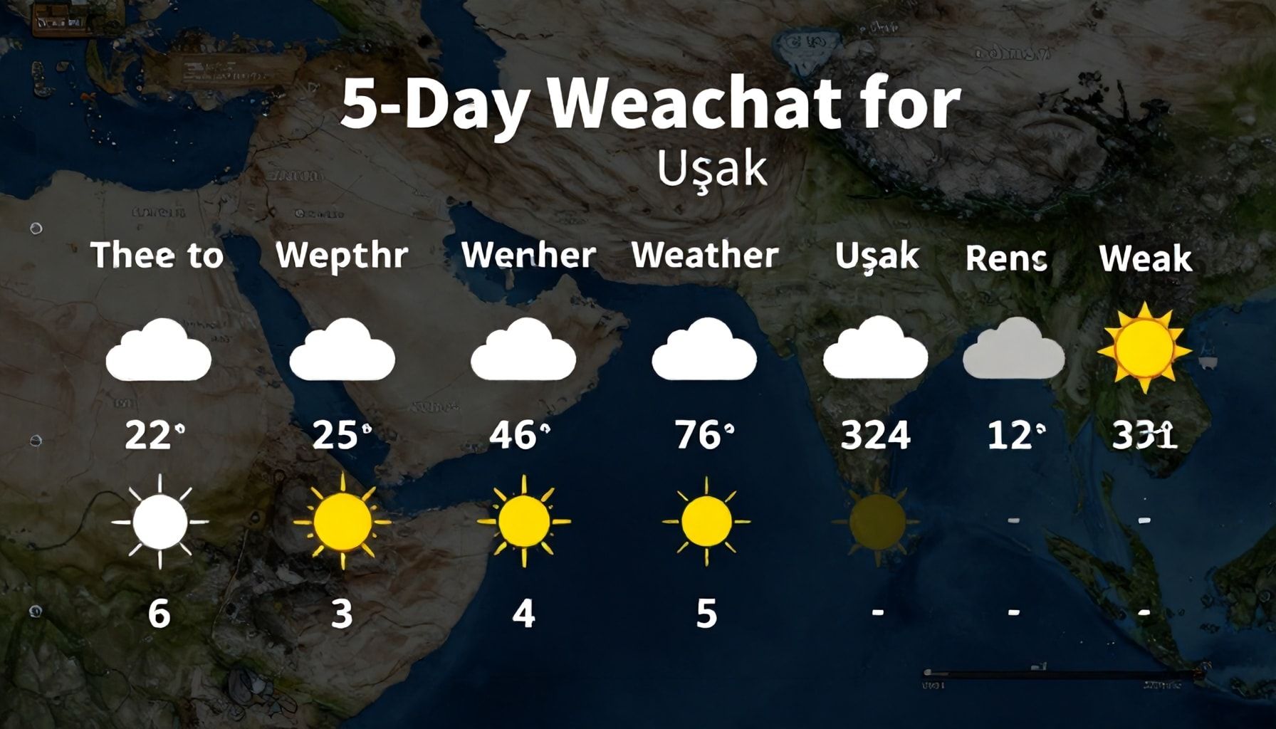 5 Günlük Uşak Hava Durumu Tahmini Nasıl Kontrol Edilir?*