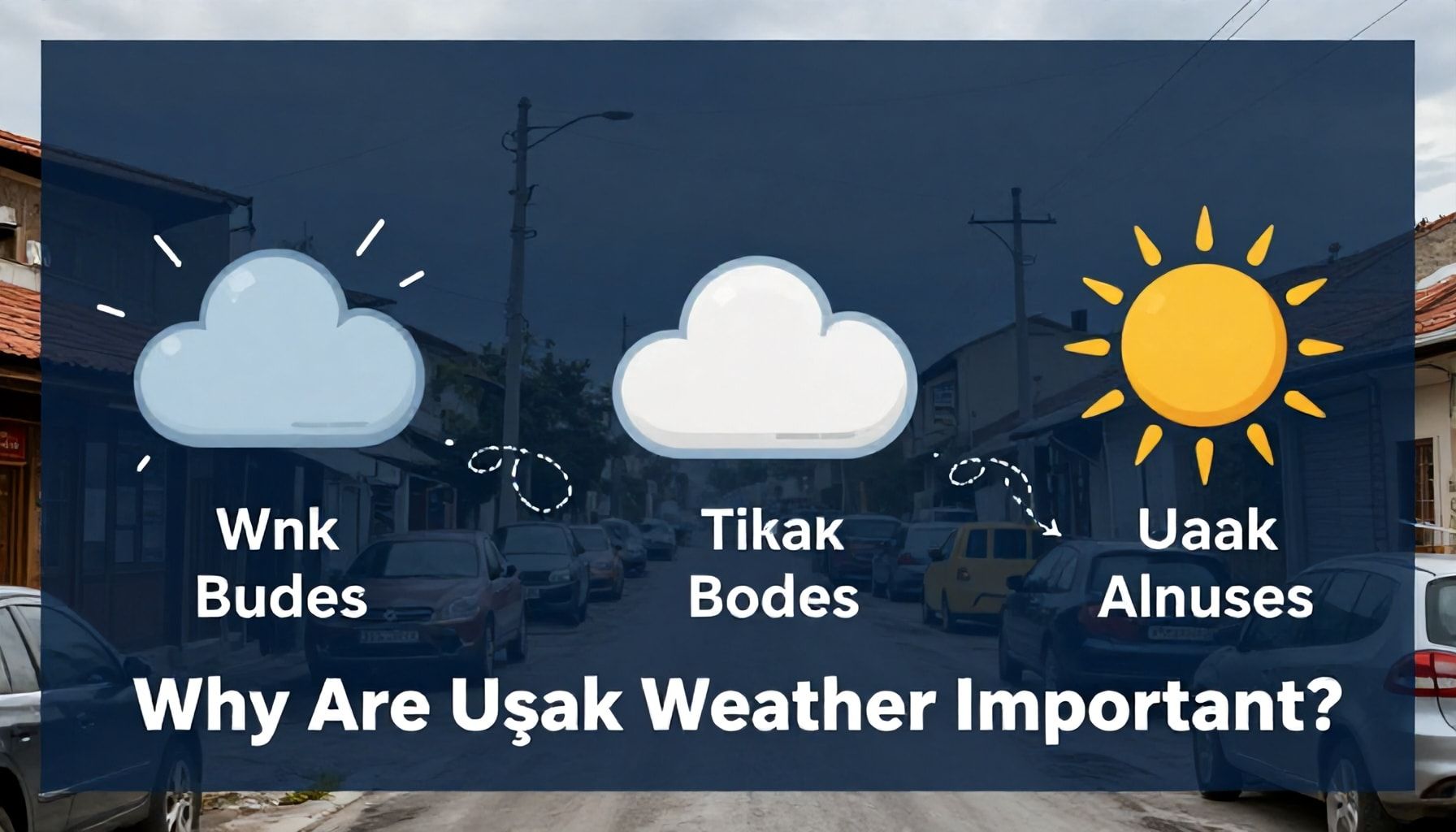 Neden Uşak Hava Durumu Güncellemeleri Önemlidir?*