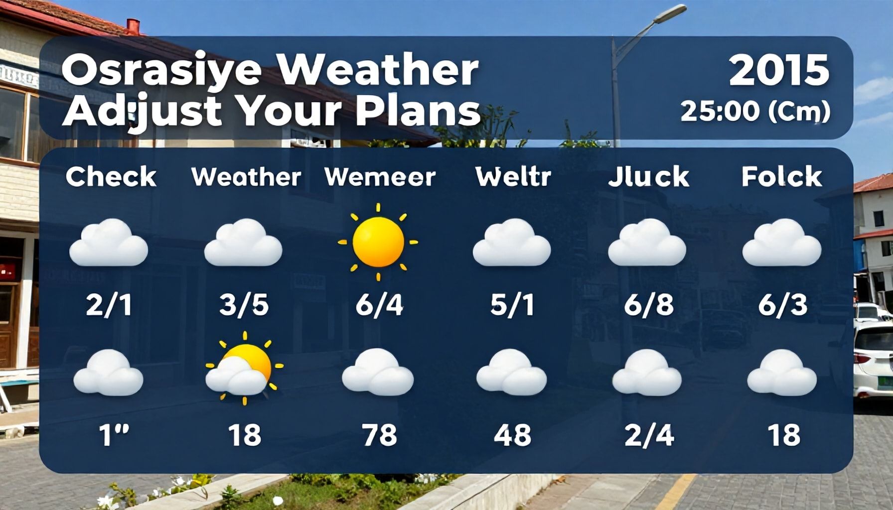Osmaniye Hava Durumu: Güncel Hava Durumunu Kontrol Edin ve Planlarınızı Düzenleyin