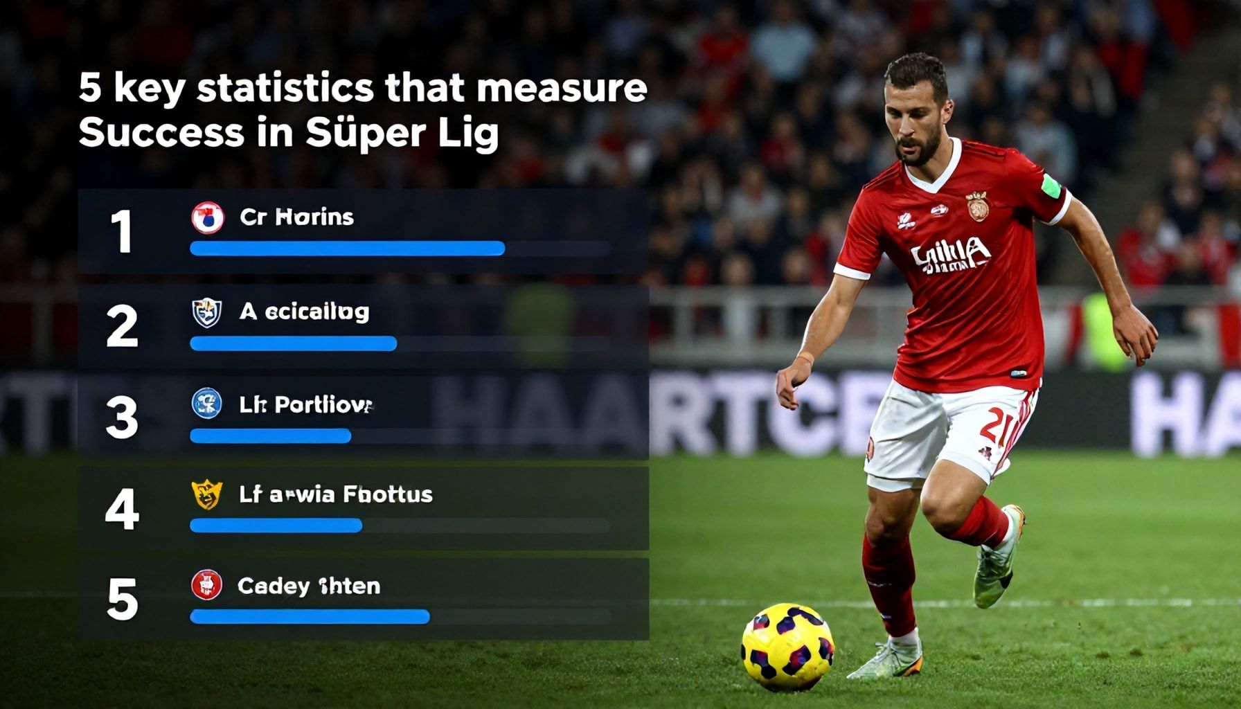 Süper Lig'de başarıyı ölçen 5 ana istatistik*