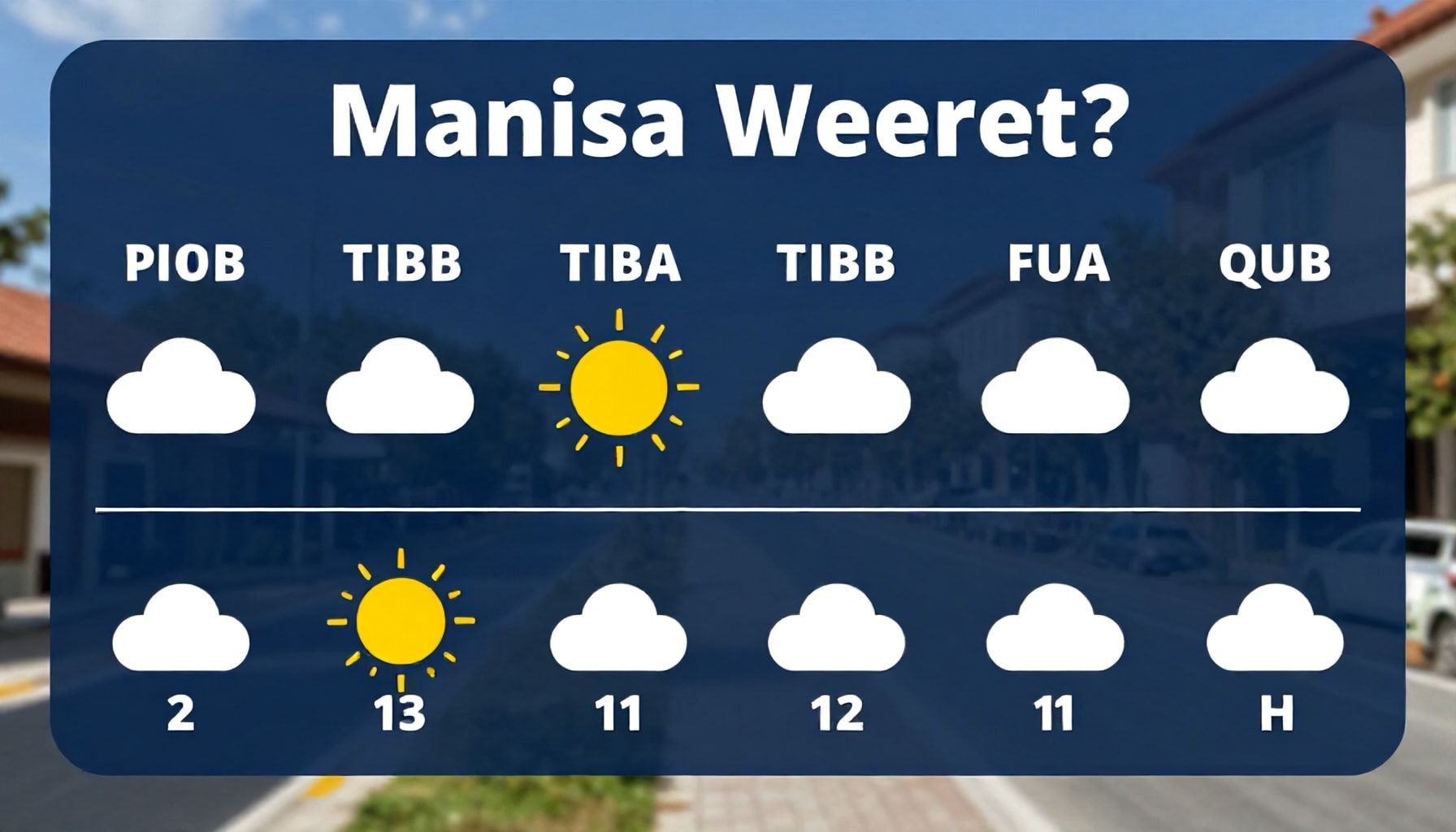 Manisa Hava Durumu Öngörüsünü Nasıl Kontrol Edersin?*