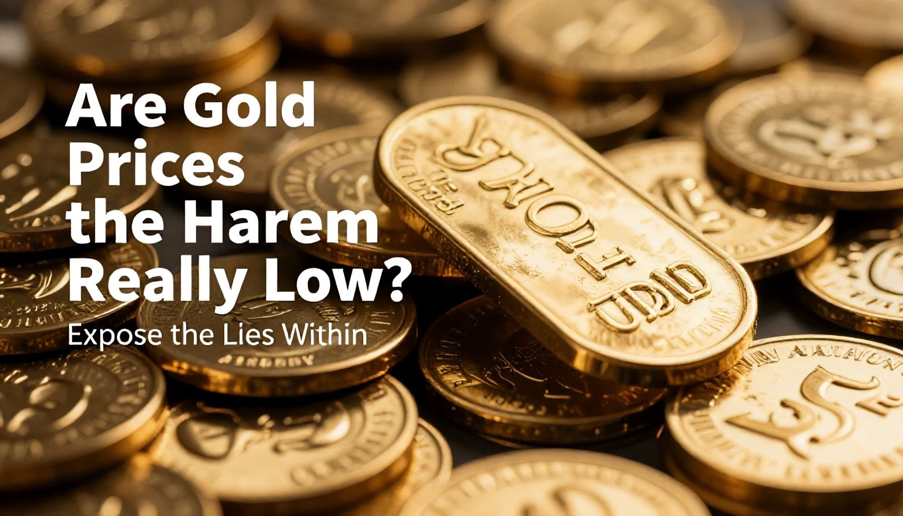 Harem Altın Fiyatları Gerçekten Mı Düşük? İçinizde Yalanları Açıkla*
