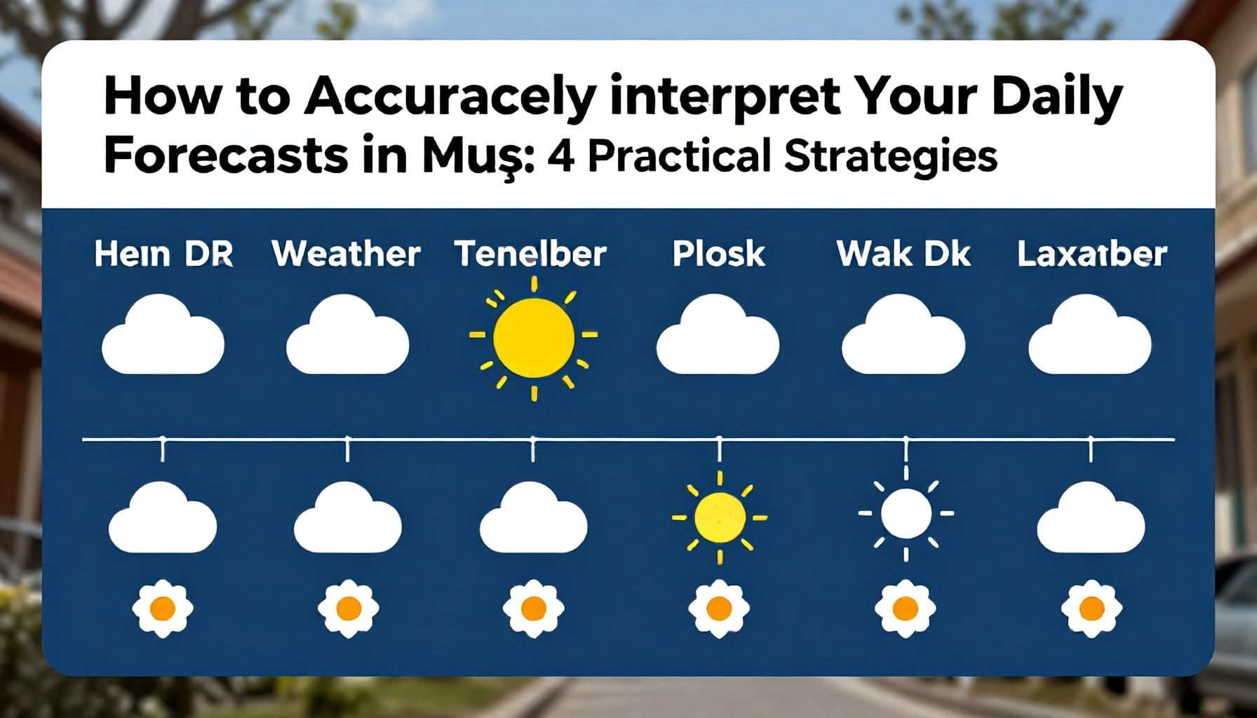 Muş Hava Durumu: Günlük Tahminlerinizi Nasıl Doğru Yorumlayın? 4 Uygulayabilir Strateji*