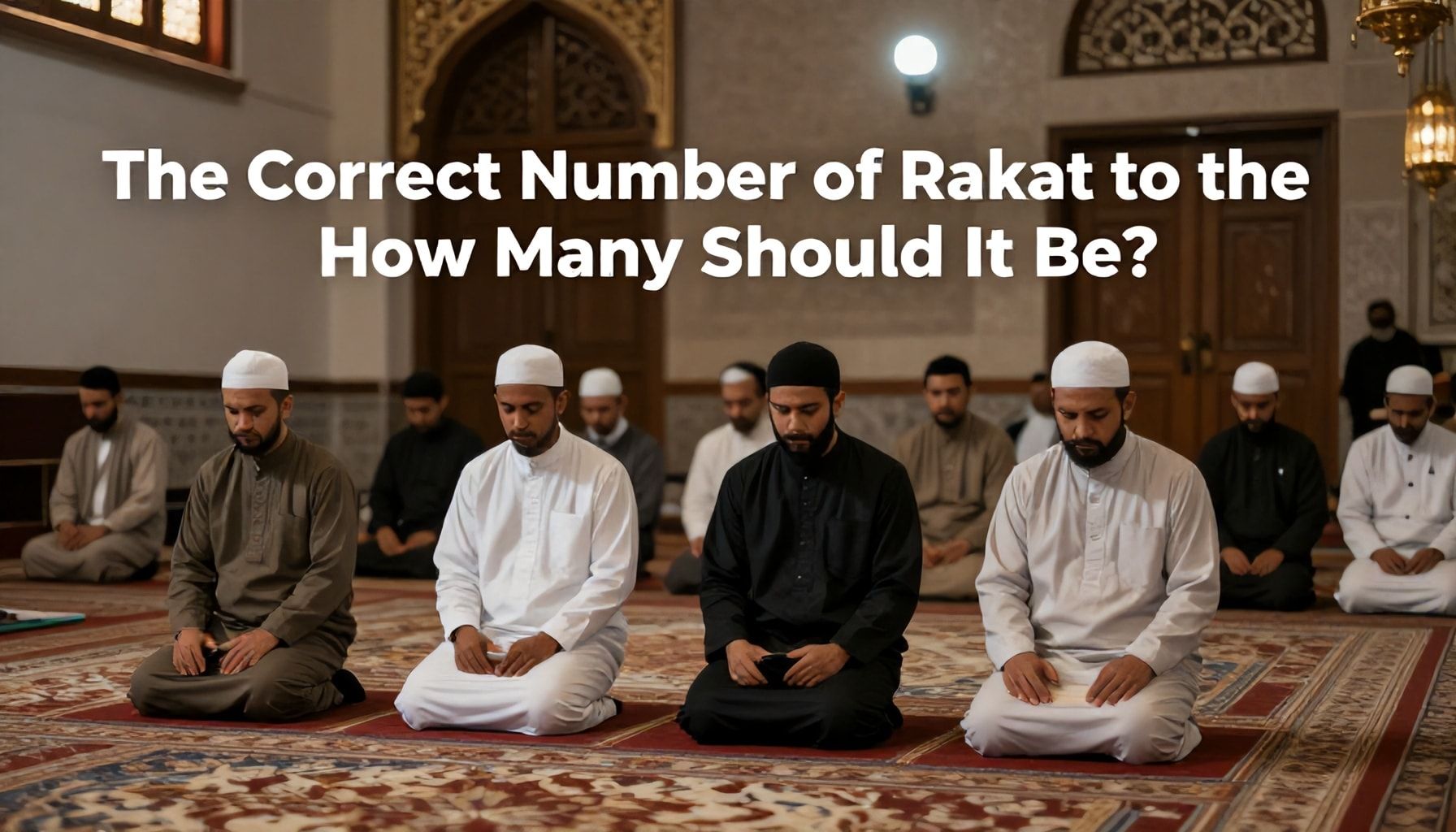 İkinci Namazın Doğru Rakat Sayısı: Ne Kadar Olmalı?*