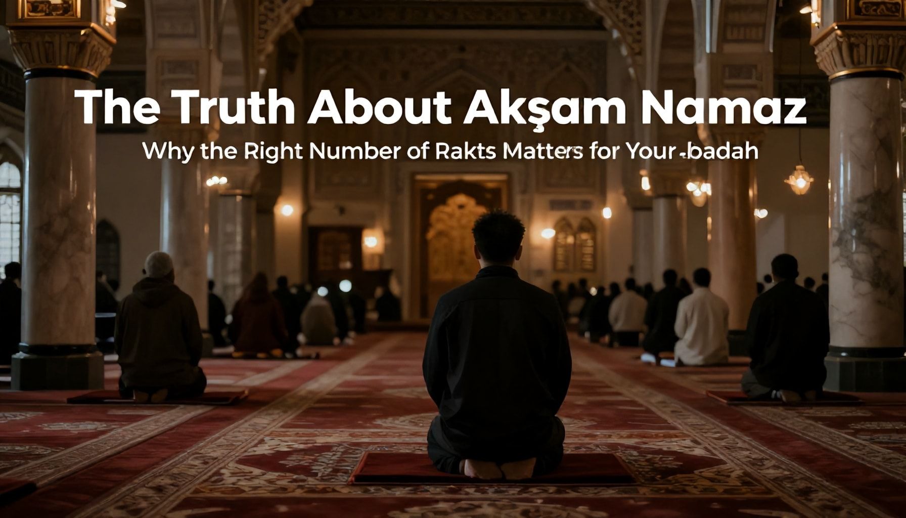 The Truth About Akşam Namaz: Why the Right Number of Rakats Matters for Your Ibadah*