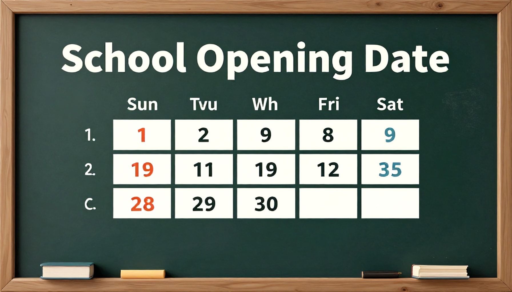Okulların Açılış Tarihi: Resmi Tarih ve Önemli Güncellemeler*