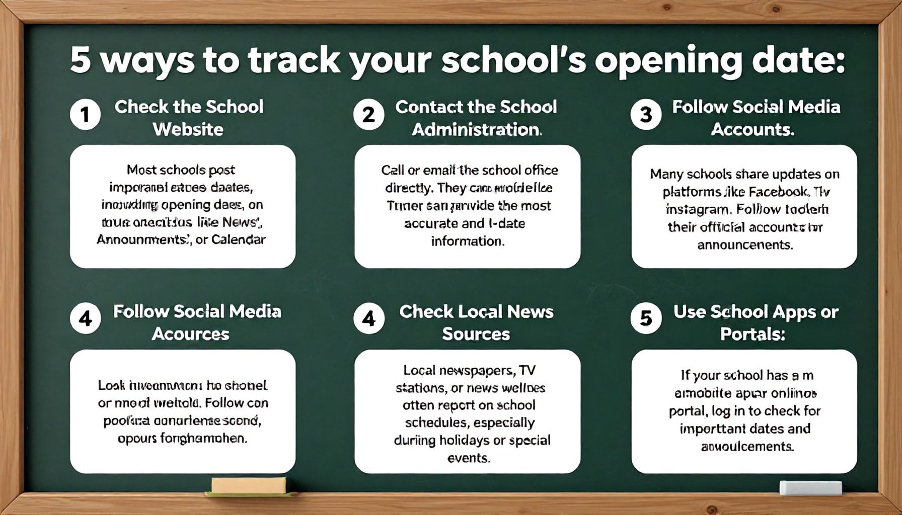 5 Yöntemle Okulların Açılış Tarihini Takip Etmeyi Öğrenin*