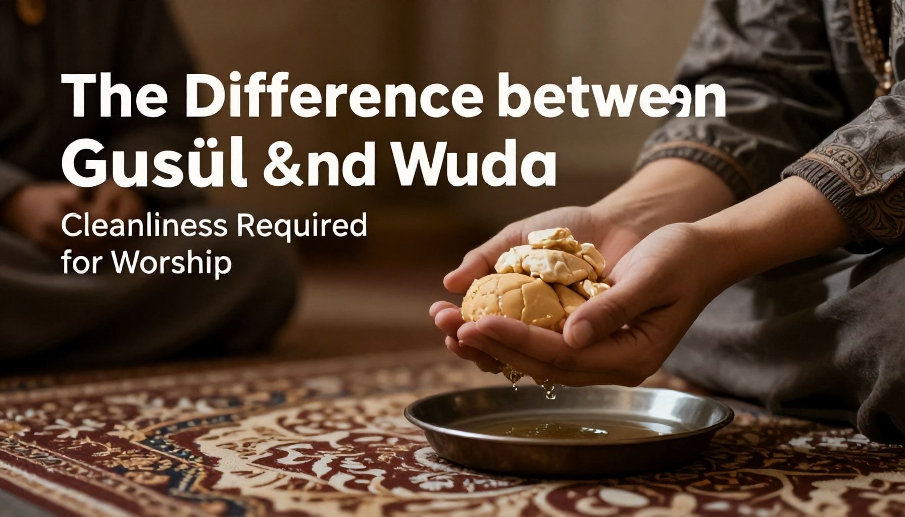 Gusül ve Abdest Arasında Fark: İbadet İçin Gereken Temizlik*