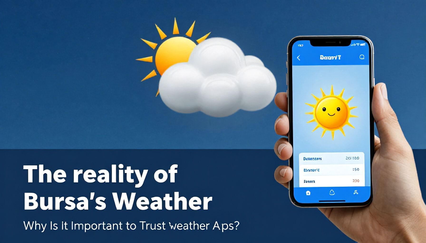 Bursa'nın Hava Durumu Gerçeği: Neden Hava Durumu Uygulamalarına Güvenmek Önemli?*