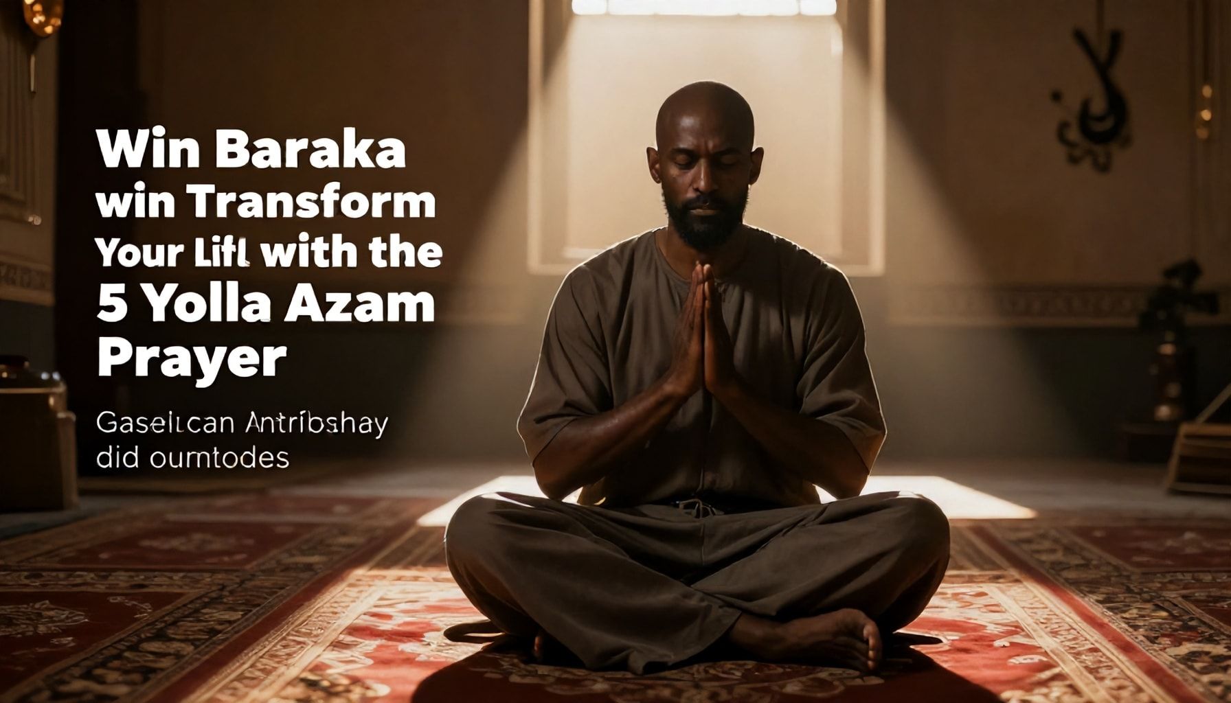 5 Yolla İsmi Azam Duası ile Baraka Kazanın ve Hayatınızı Değiştirin*