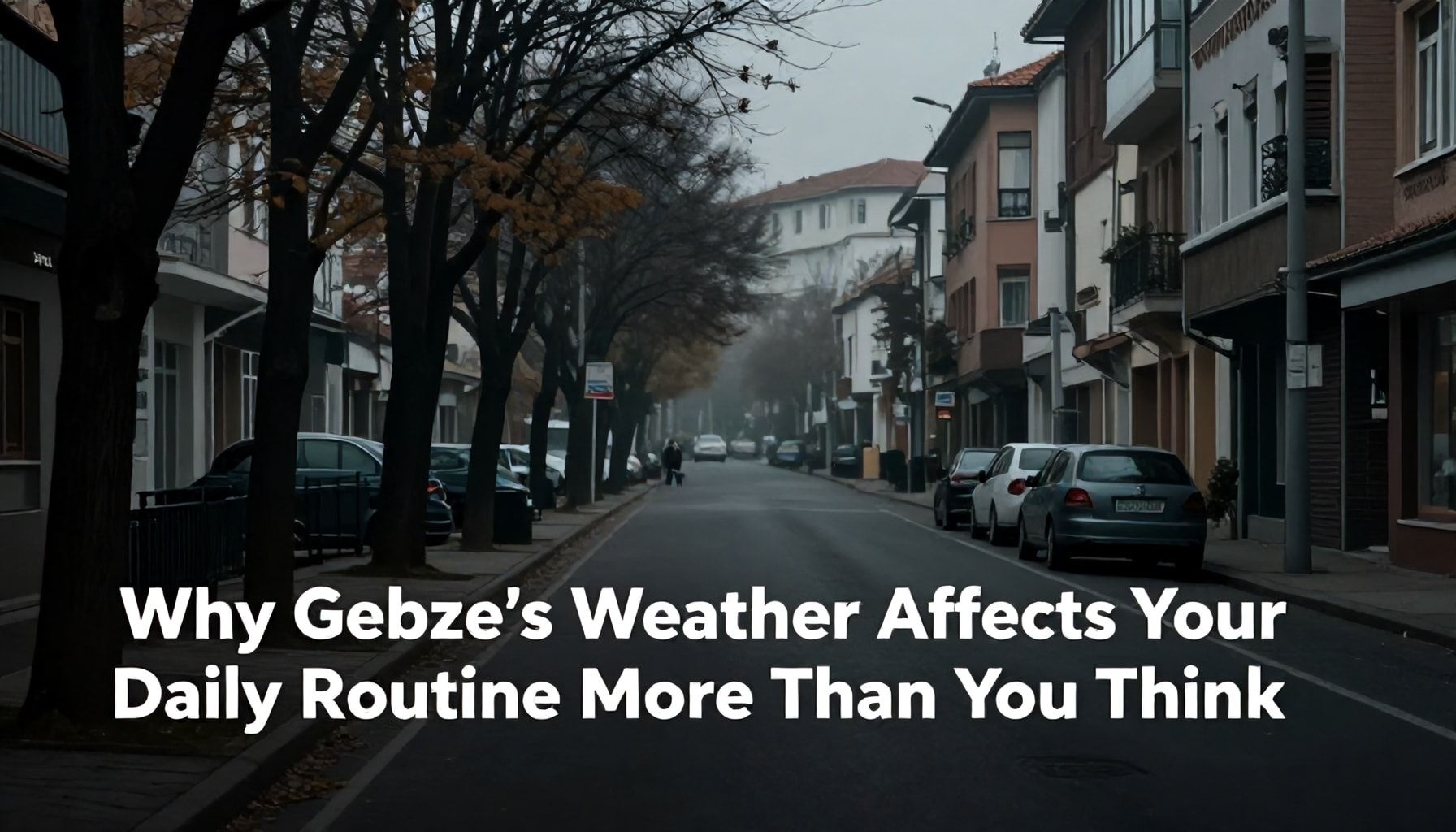 Why Gebze’s Weather Affects Your Daily Routine More Than You Think*