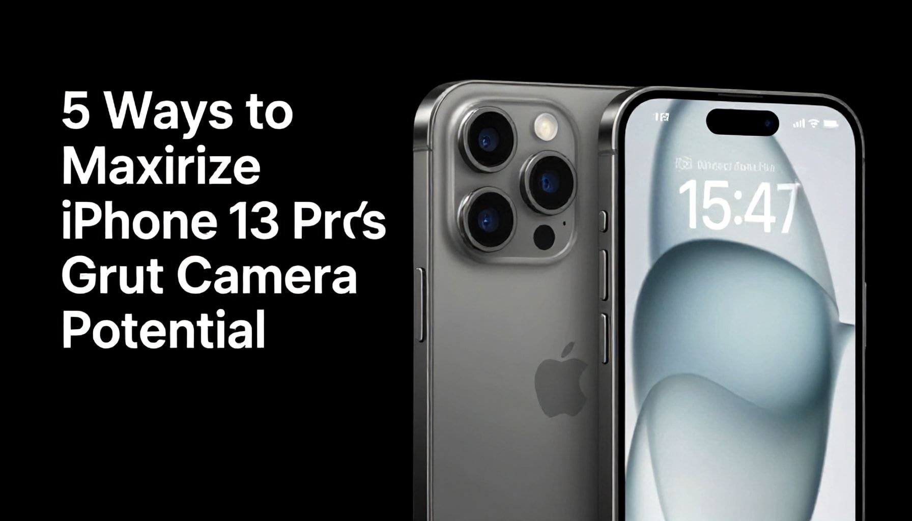 5 Ways to Maximize Your iPhone 13 Pro’s Camera Potential*