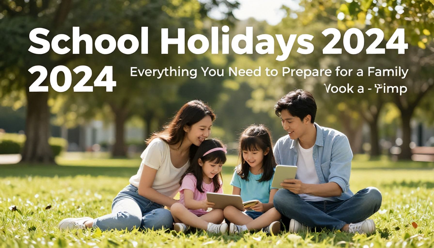 Okul Tatilleri 2024: Aile Tatiline Hazırlanmak İçin Gereken Her Şey"*