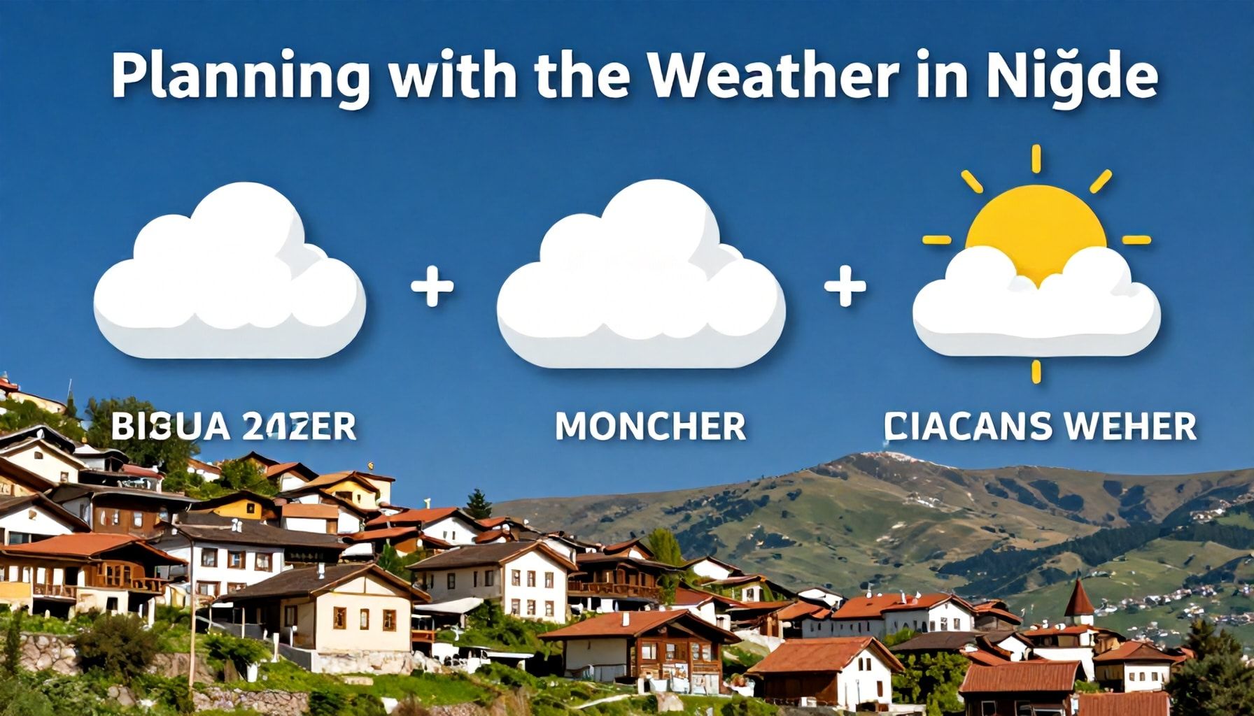 Niğde'de Hava Durumu ile Etkileşimli Plan Yapma Rehberi*