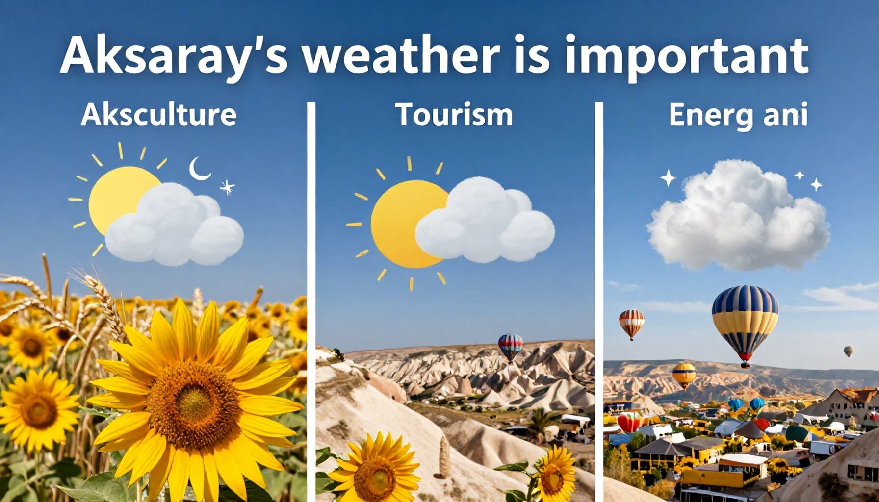 Aksaray’ın Hava Durumu Neden Önemli? 3 Ana Nedeni*