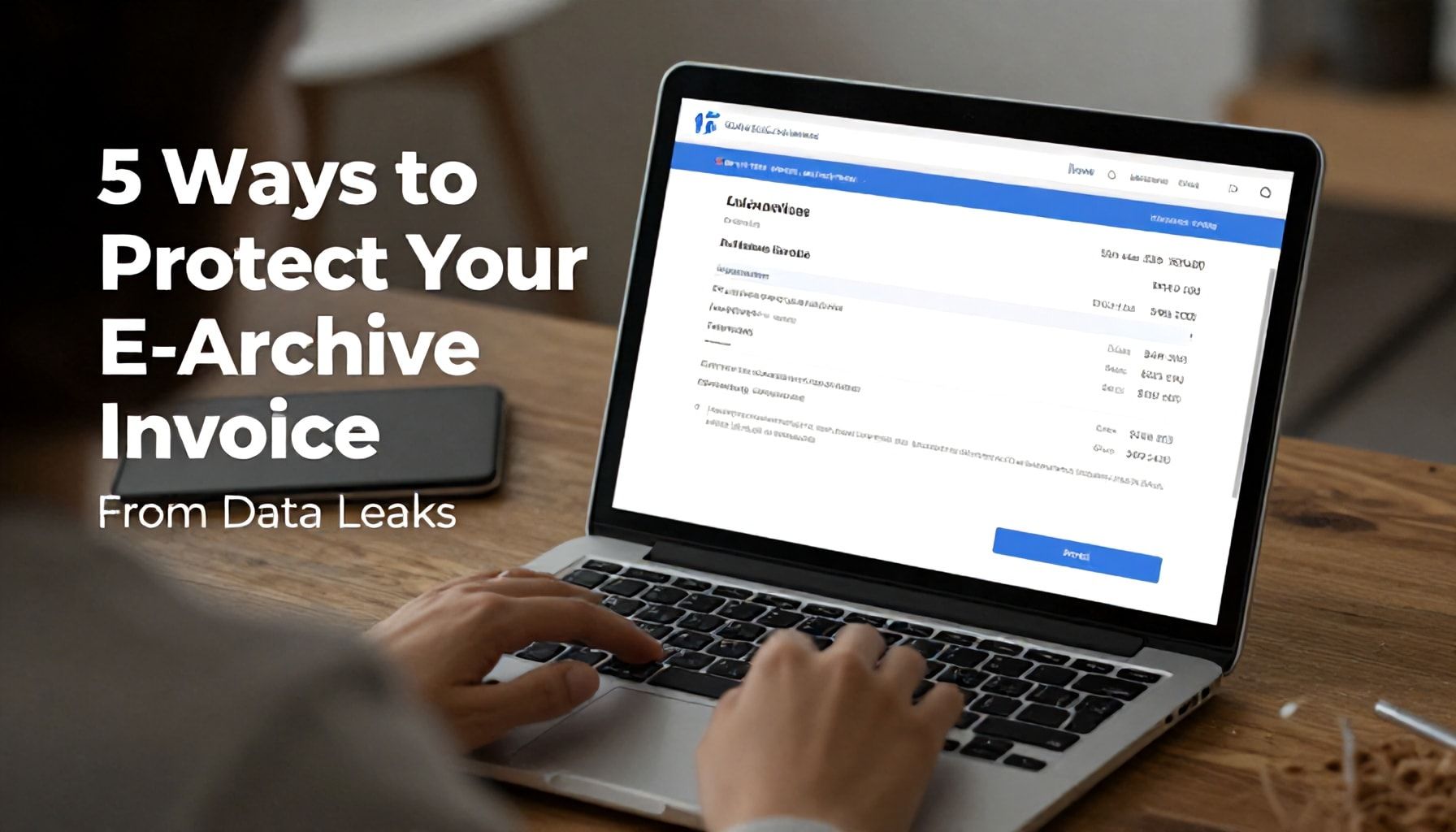 5 Yöntemle E-Arşiv Faturalarınızı Veri Sızıntısından Koruyun*