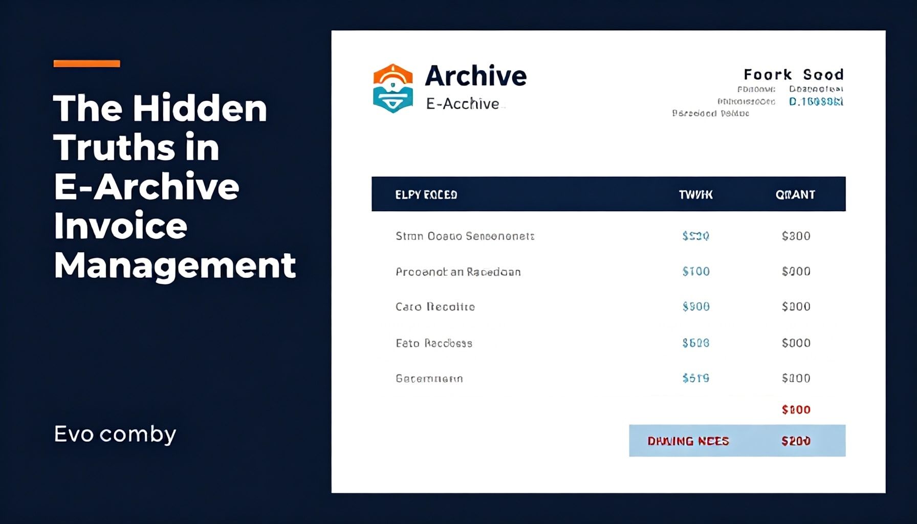 E-Arşiv Fatura Yönetiminde Sizden Saklanan Gerçekler*