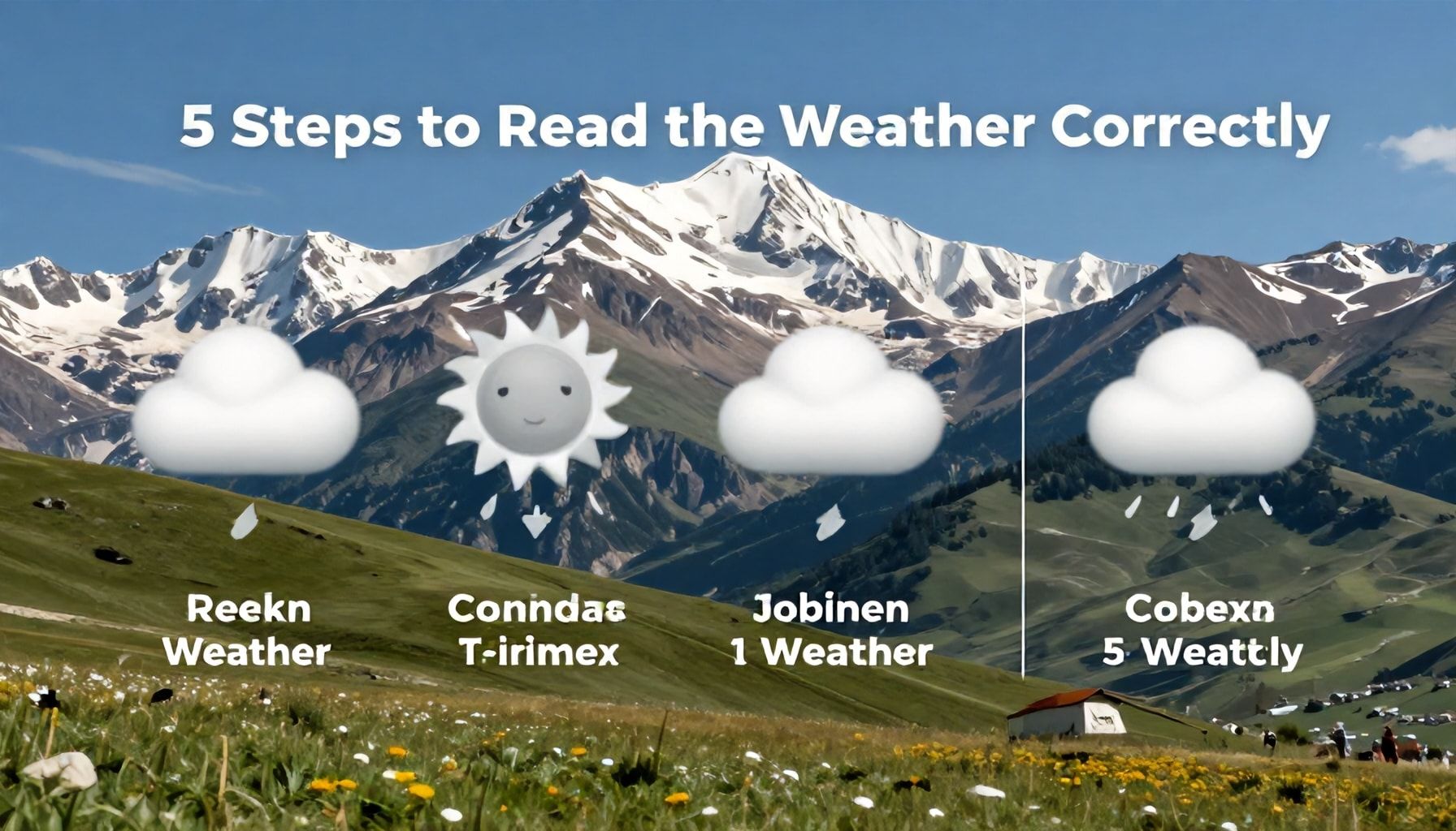 5 Adımda Ağrı Hava Durumunu Doğru Okuma*