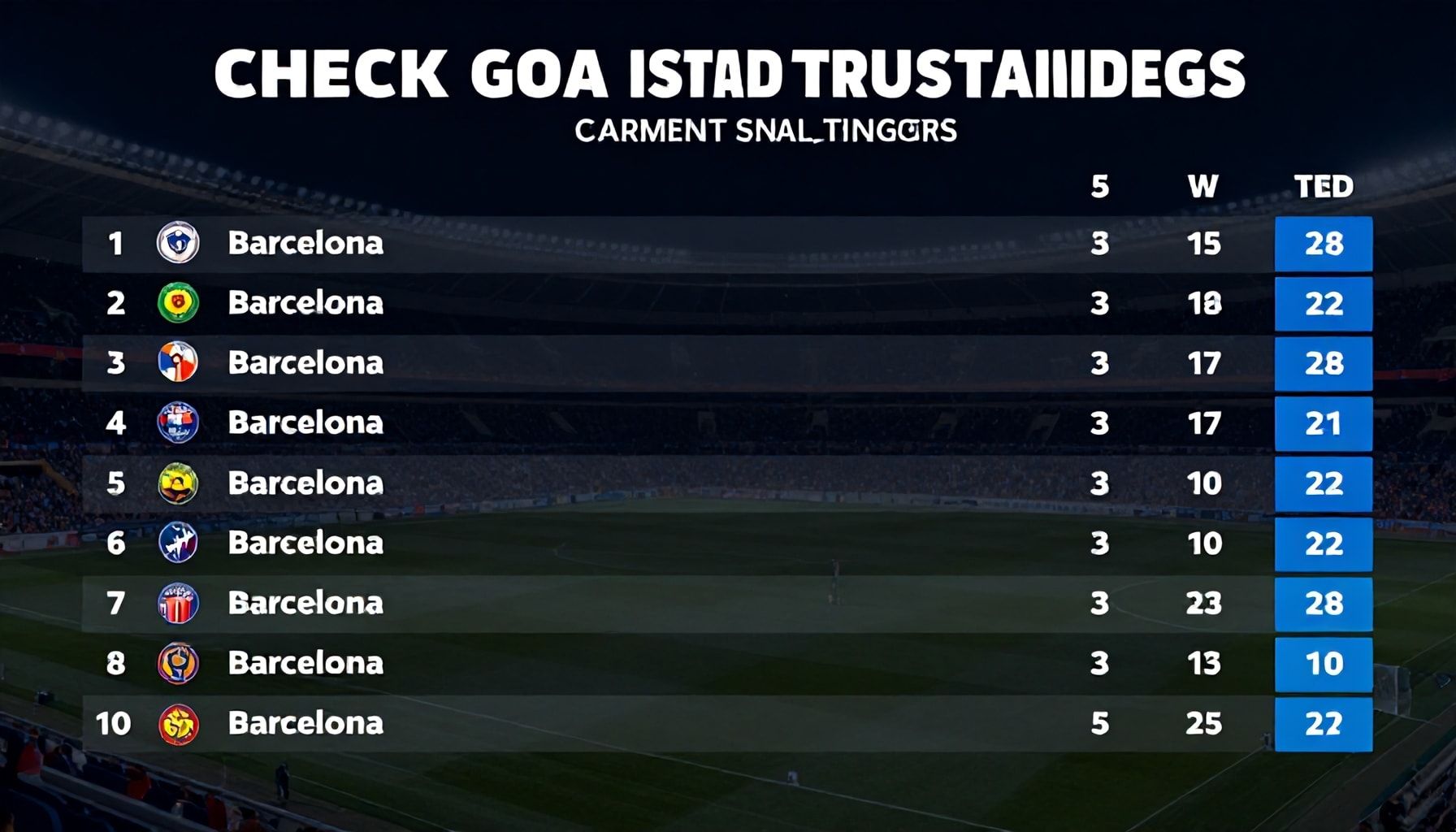 Barcelona'nın Puan Durumunu Nasıl Kontrol Edersiniz?*