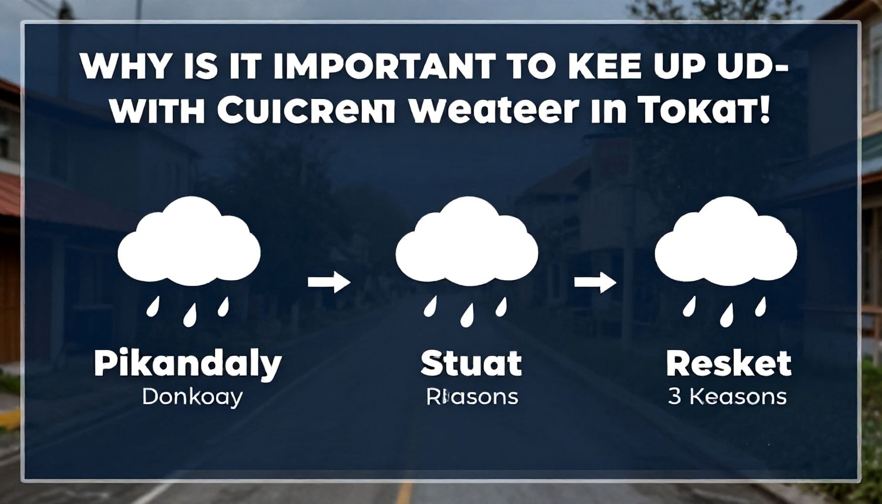 Neden Tokat Hava Durumunu Güncel Tutmak Önemli? 3 Hayati Neden"*