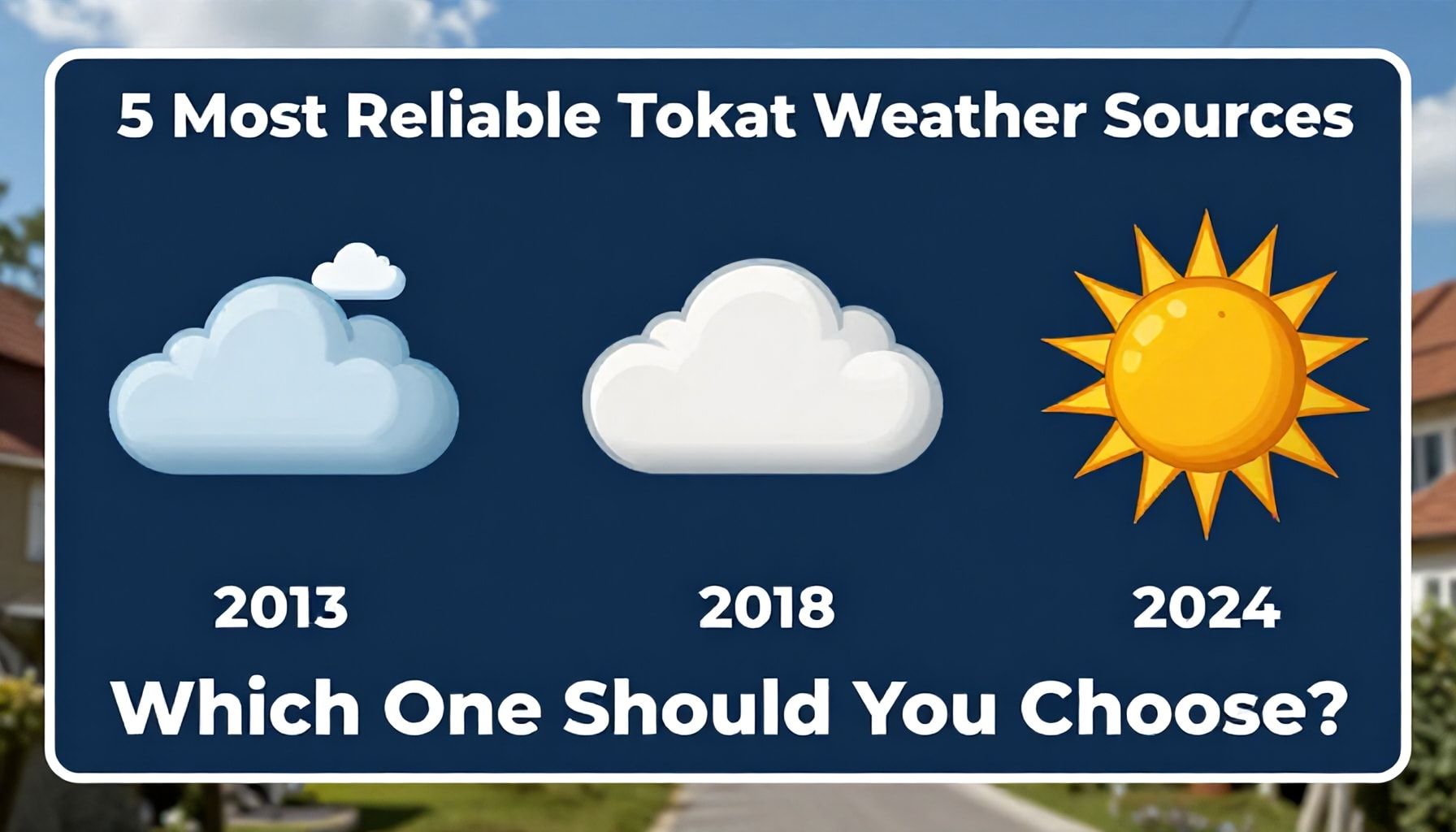 5 En Güvenilir Tokat Hava Durumu Kaynağı: Hangi Birini Tercih Etmelisiniz?"*