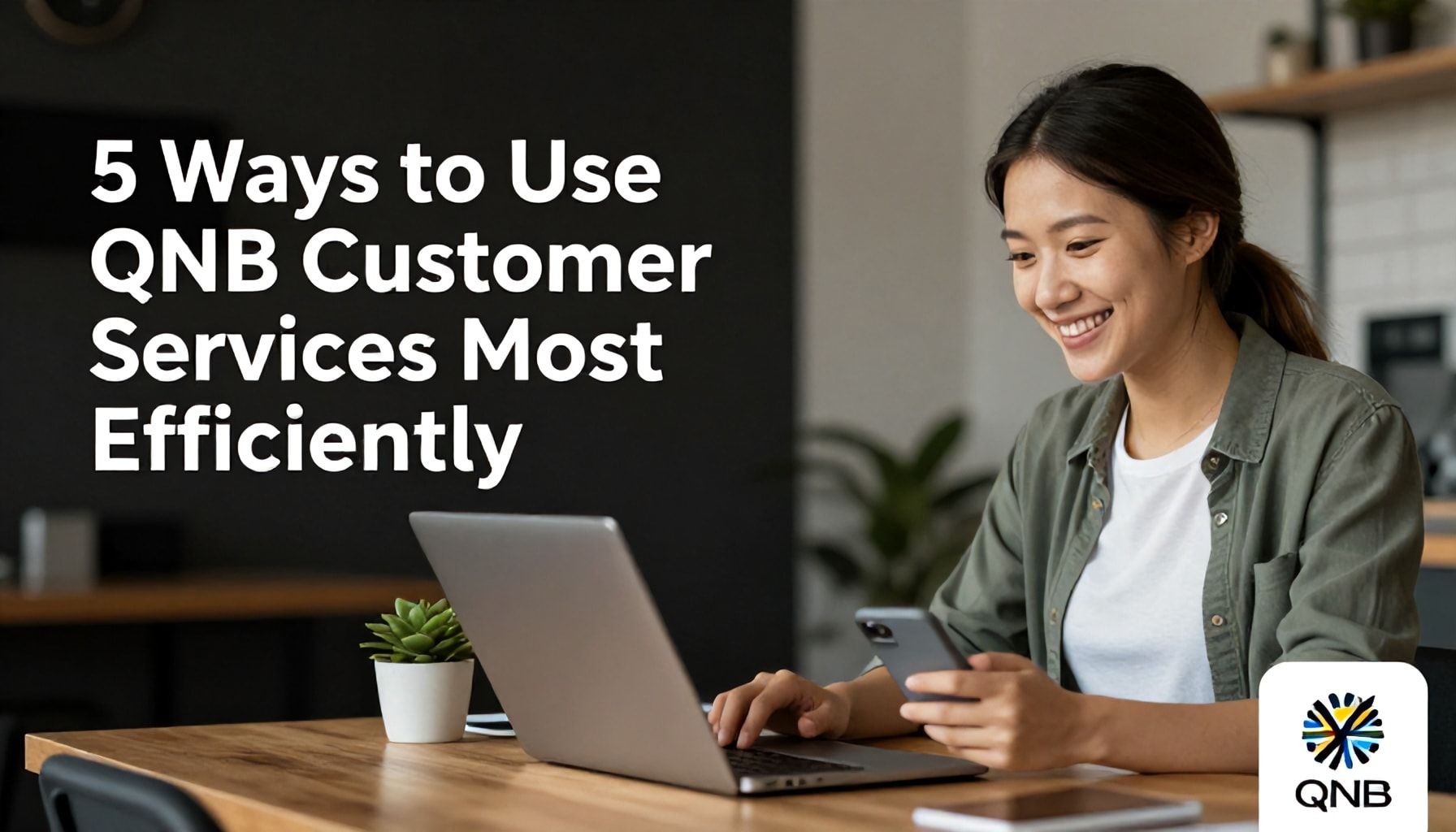 5 Yöntemle QNB Müşteri Hizmetleri’ni En Verimli Kullanın*
