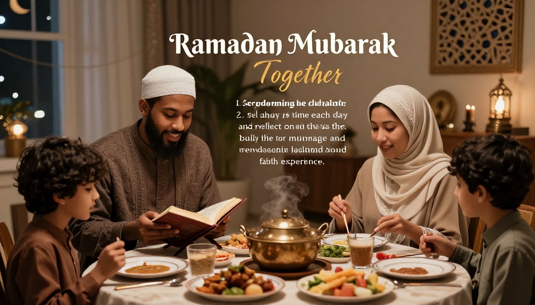 Ramazan Bayramı'nda Aile Bağını Güçlendiren 5 Dini Paylaşım Yöntemi*