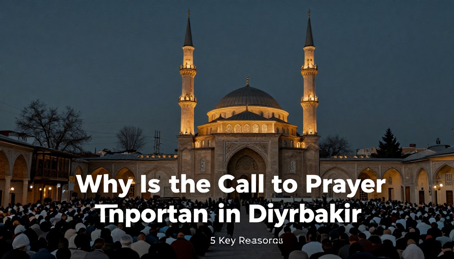 Diyarbakır'da Ezan Vakti Neden Önemli? 5 Temel Sebep*