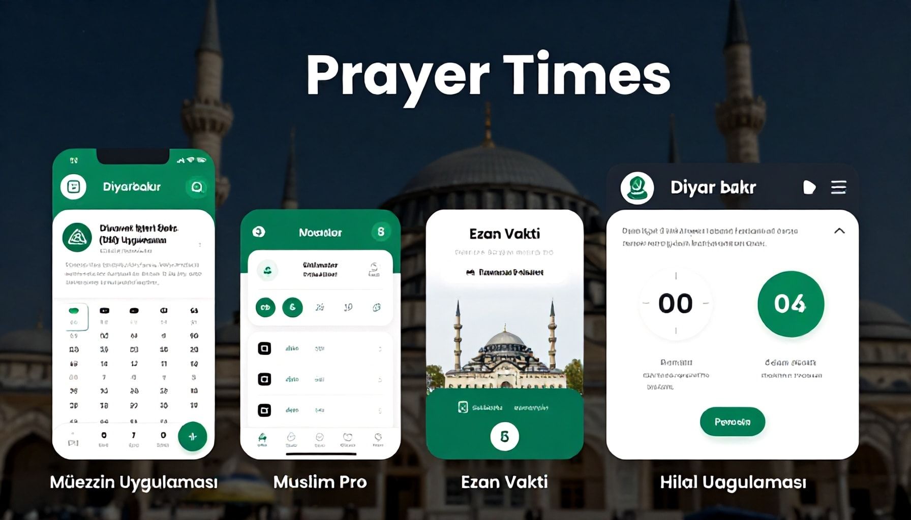 Diyarbakır'da Ezan Vakti Uygulamaları: En Güvenilir 5 Seçenek*