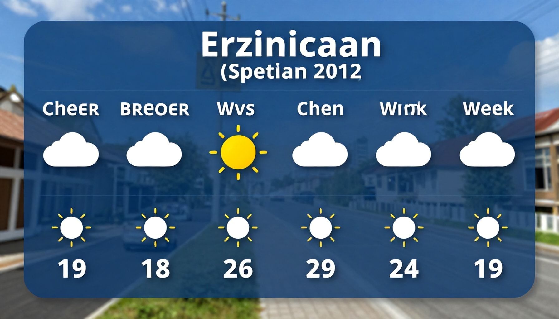 Erzincan Hava Durumu: Güncel Hava Durumunu Kontrol Edin*