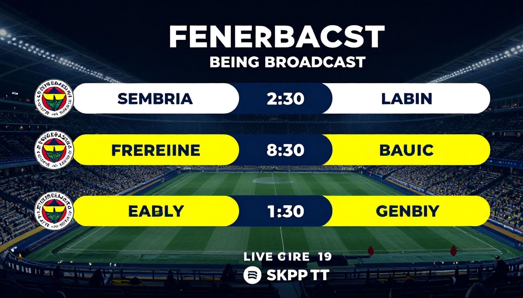 Fenerbahçe Maçı Hangi Kanalda? Canlı Yayınları Kolayca Takip Edin*