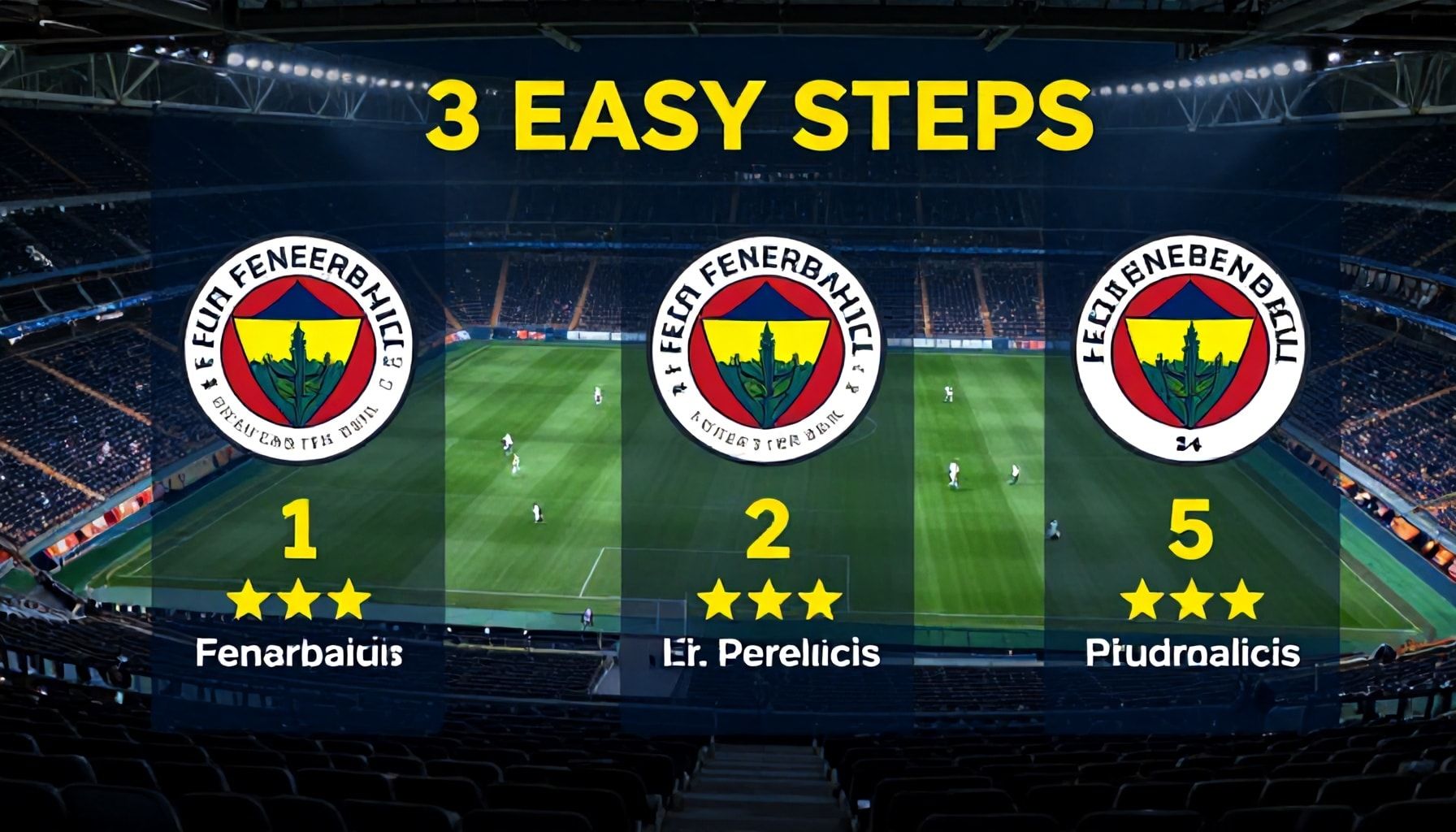 Fenerbahçe maçlarını kaçırmadan izlemek için 3 adımda kolay yöntem*