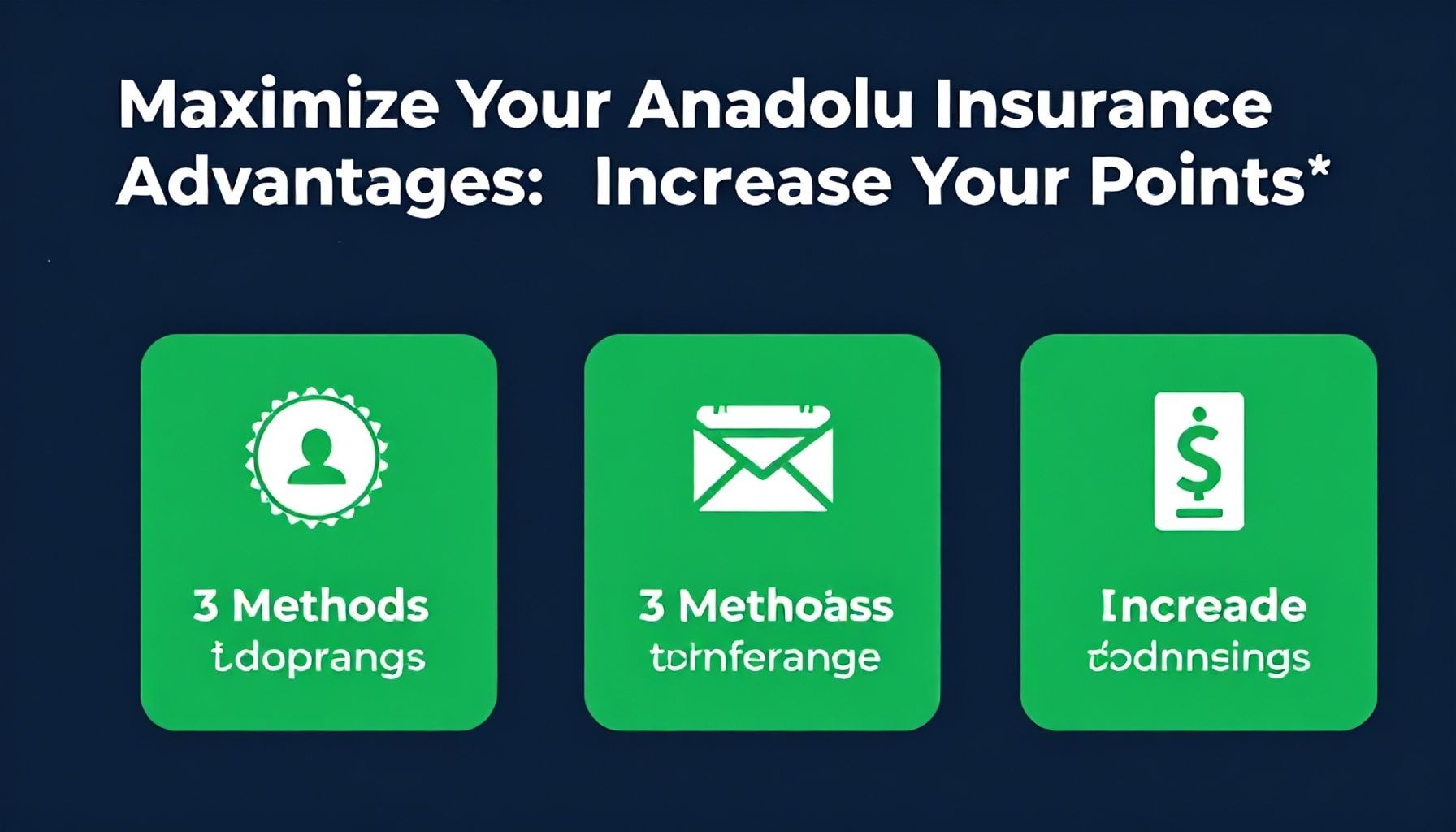 Anadolu Sigortası Avantajlarınızı Maksimize Edin: Puan Durumlarınızı Artıran 3 Yöntem*