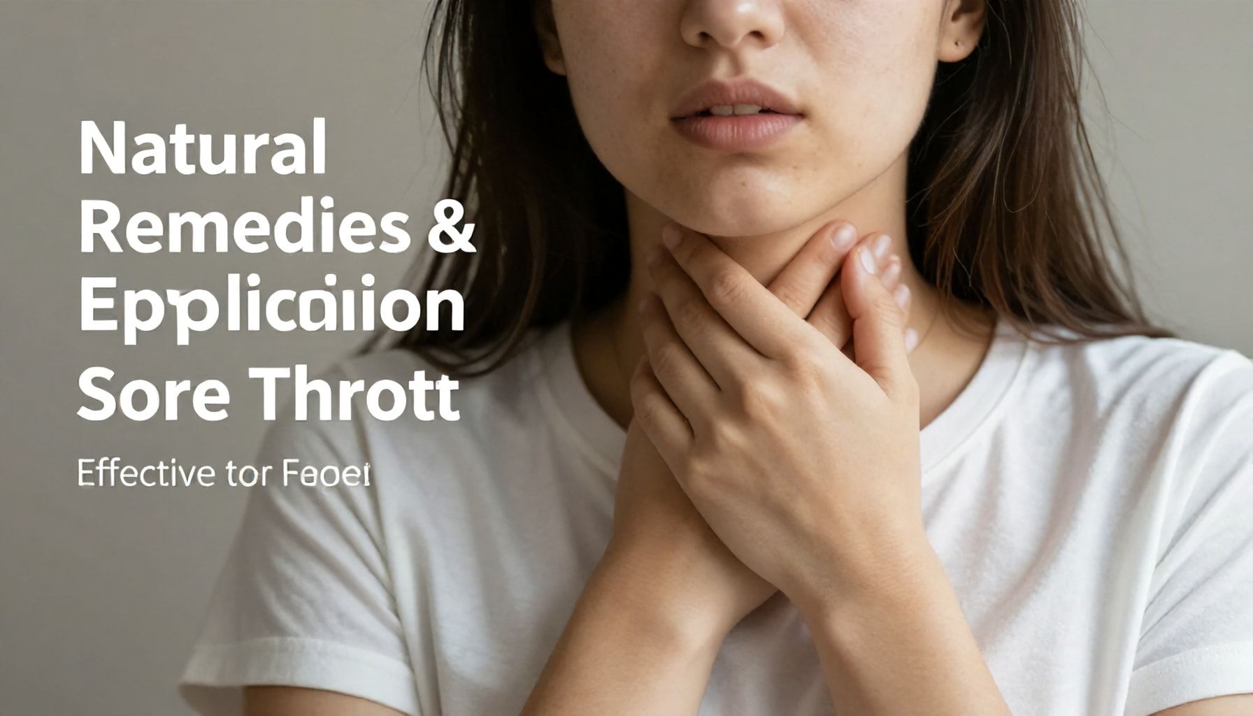 Boğaz Ağrısına Etkili Doğal İlaçlar ve Uygulamaları*