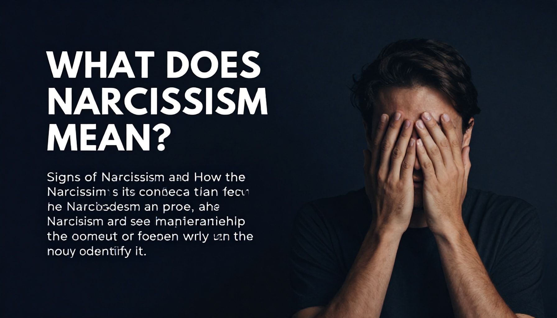 Narsist Ne Demek? Narsisizm Belirtileri ve Nasıl Tespit Edilir*