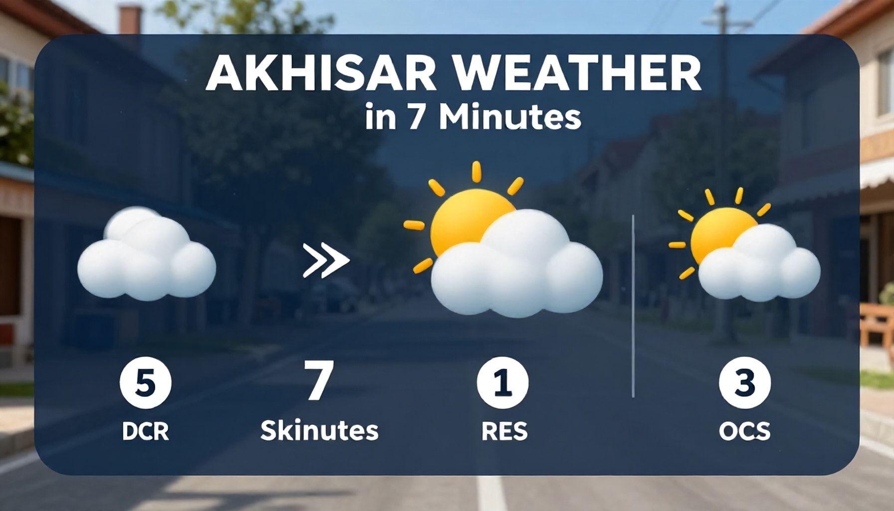 Akhisar Hava Durumu: 7 Dakikada Hava Durumu Kontrolü Nasıl Yapılır? Zaman Kaybetmeyin!*
